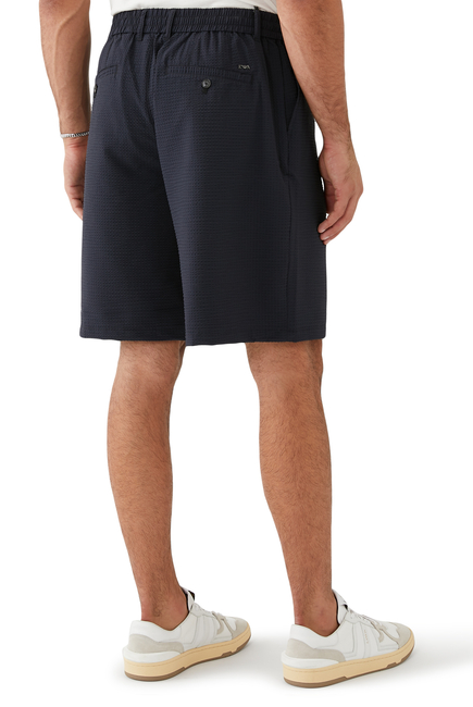 Drawstring Bermuda Shorts