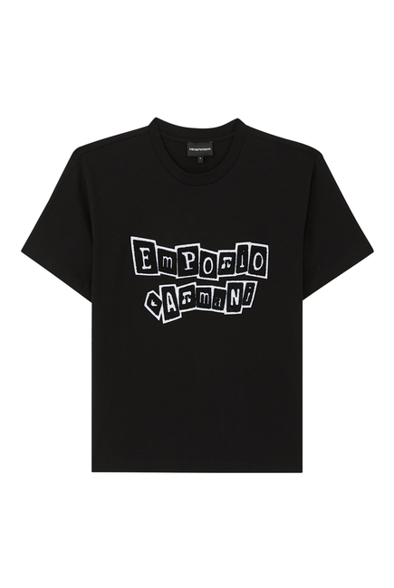 Collage Style Logo T-Shirt