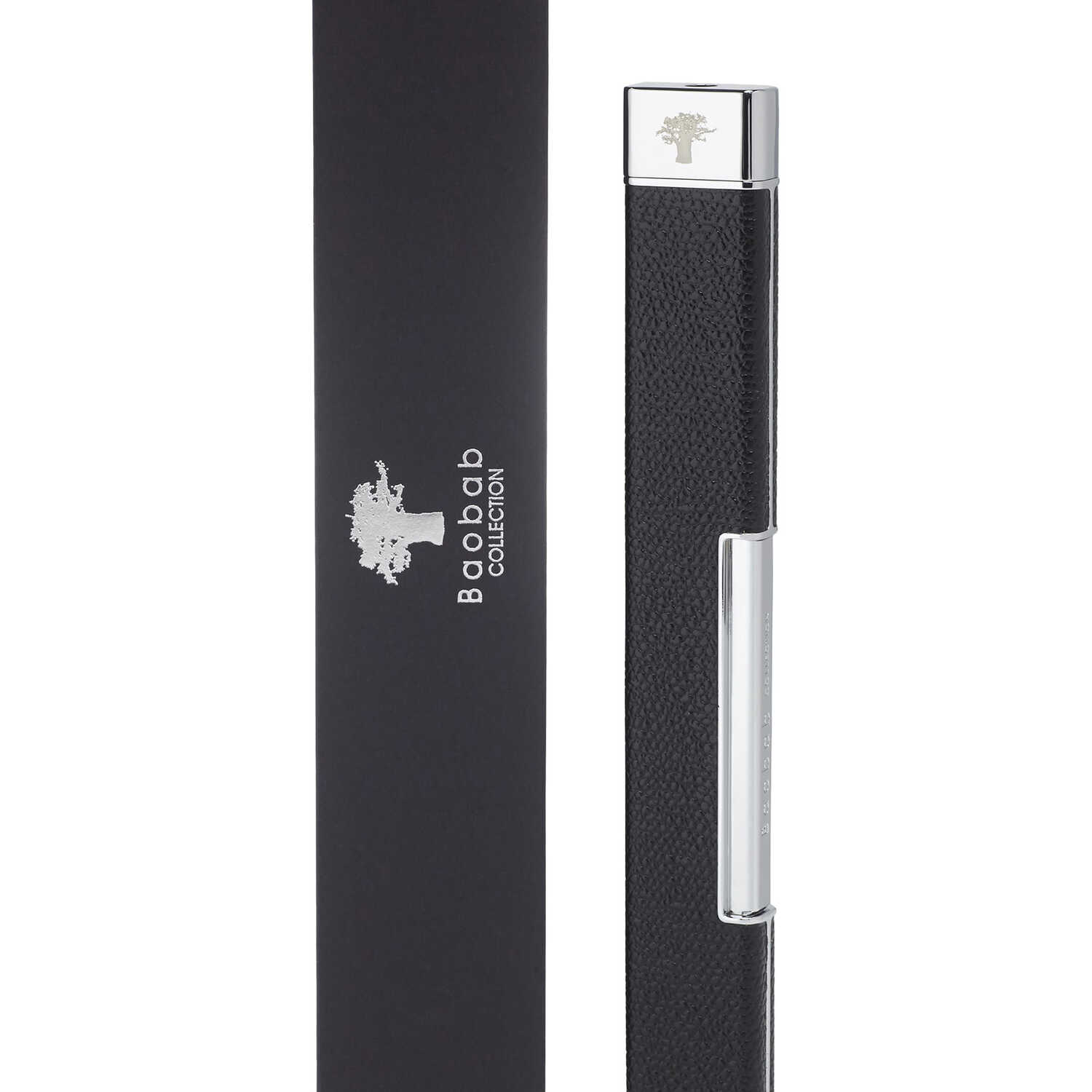 Baobab Collection Lighter Grainé Noir Nosize