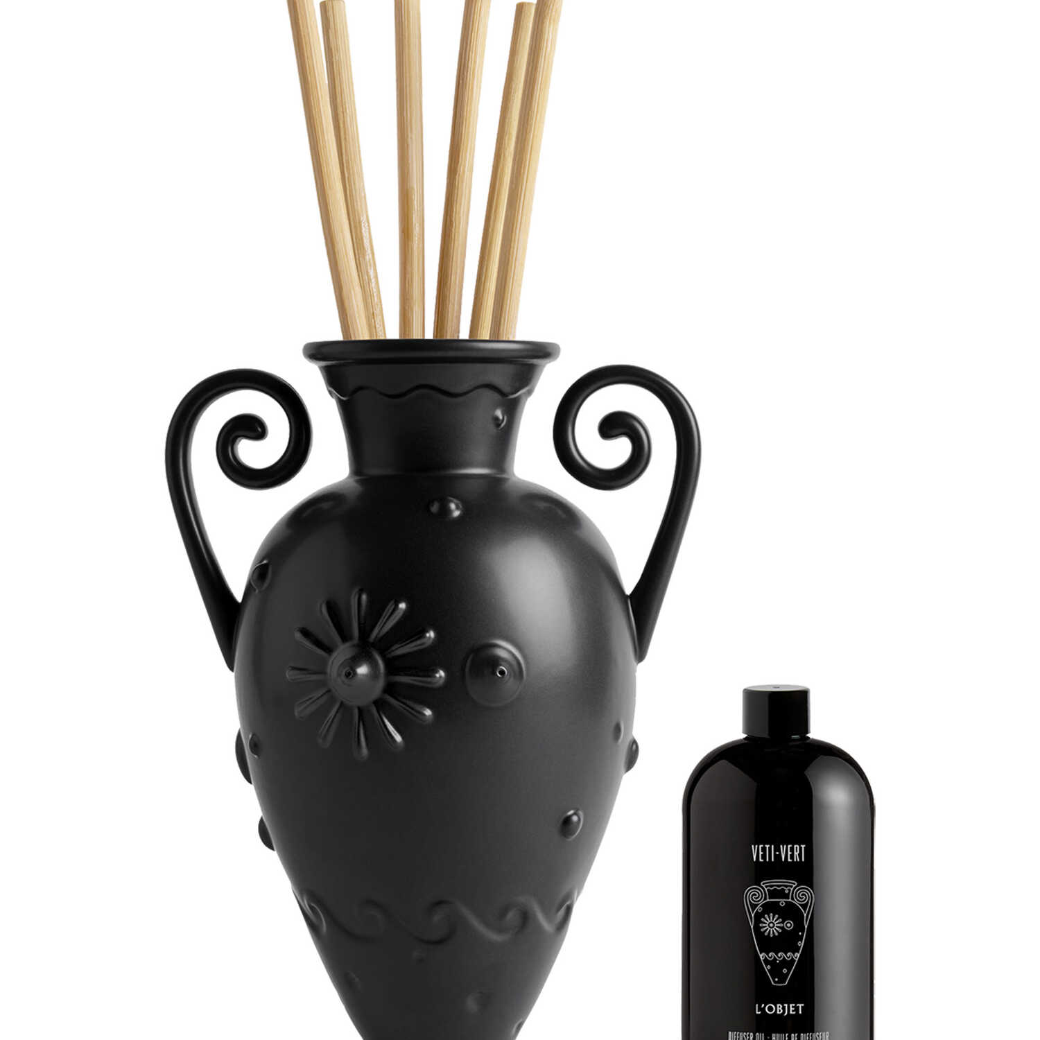 L'objet Orpheus Amphora + Veti-vert Diffuser Set 500ml