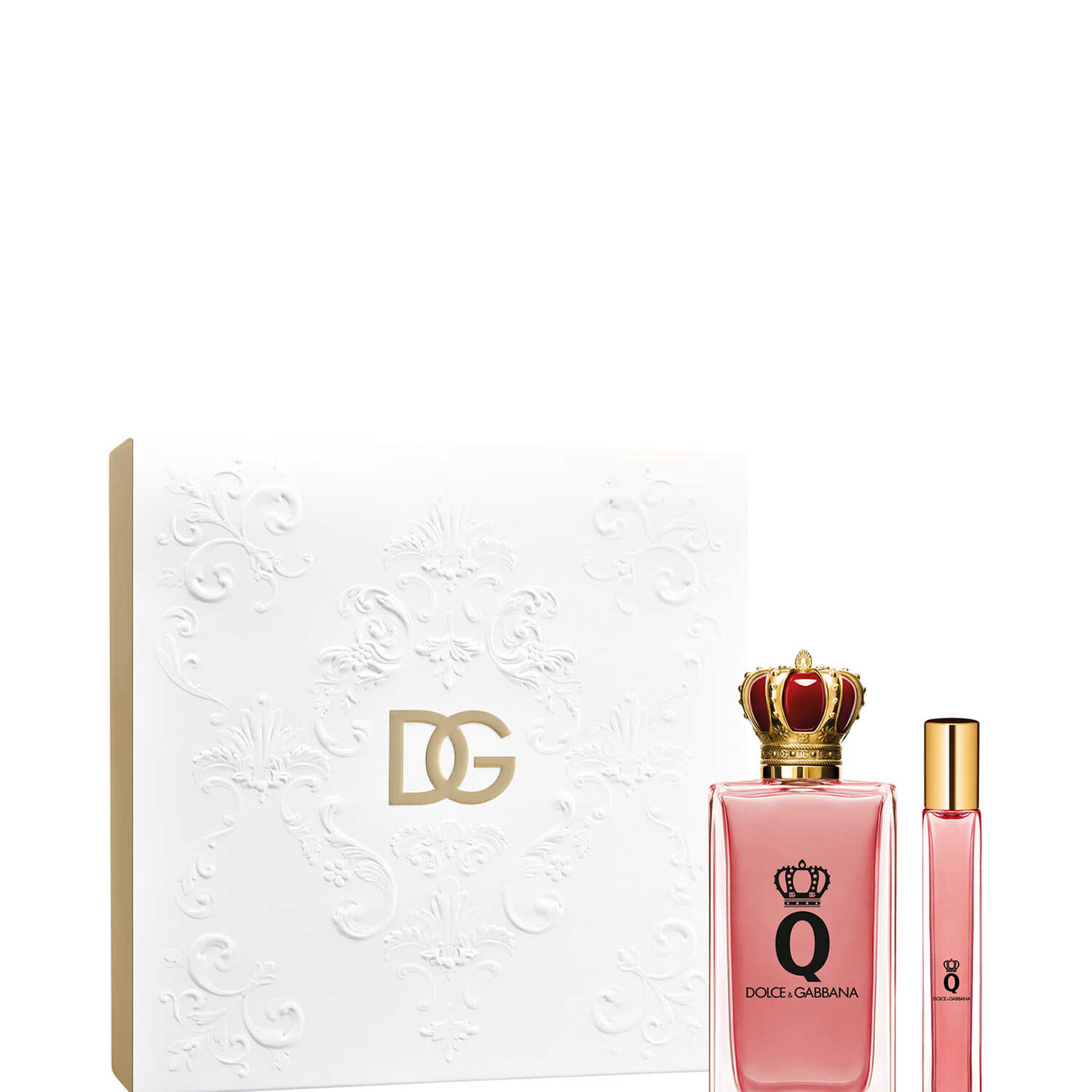 Dolce & Gabbana Q By Eau De Parfum Intense Gift Set, 11% Value Savings 110ml