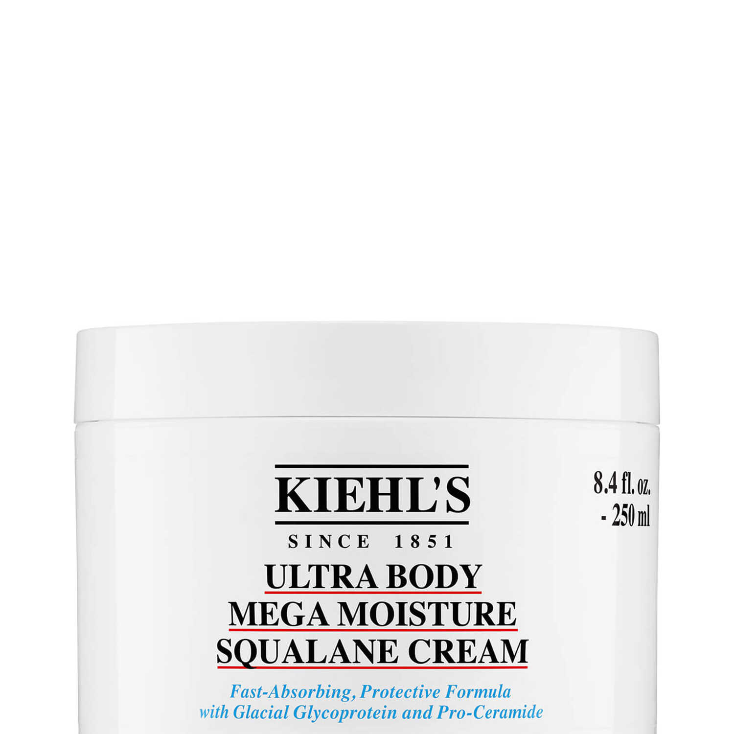 Kiehls Ultra Body Mega Moisture Squalane Cream 250ml