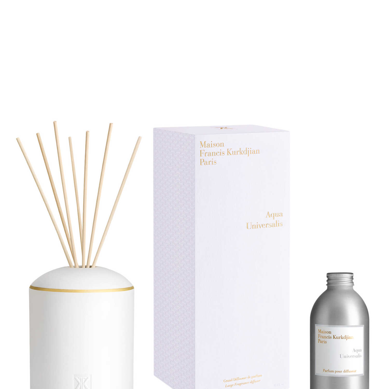 Maison Francis Kurkdjian Aqua Universalis Fragrance Diffuser Set 300ml