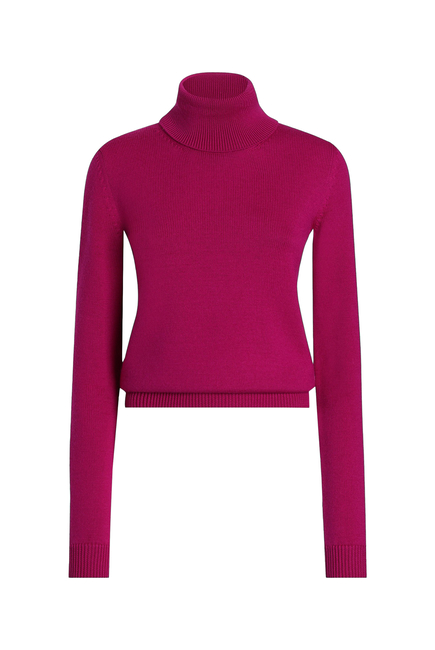 Wool Turtle-Neck Sweater