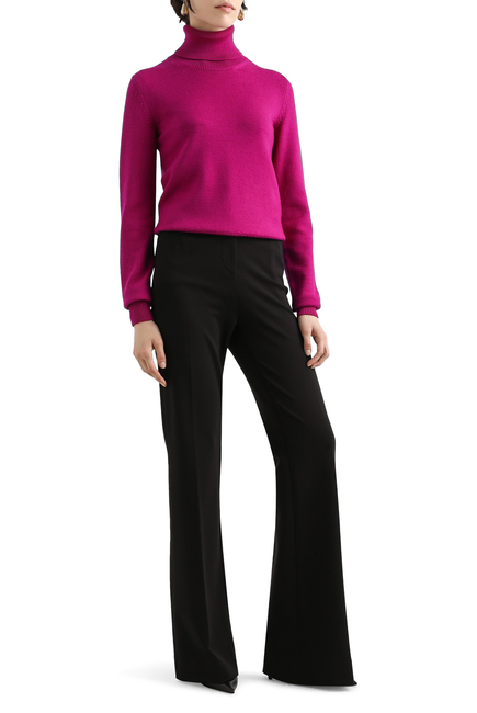 Wool Turtle-Neck Sweater