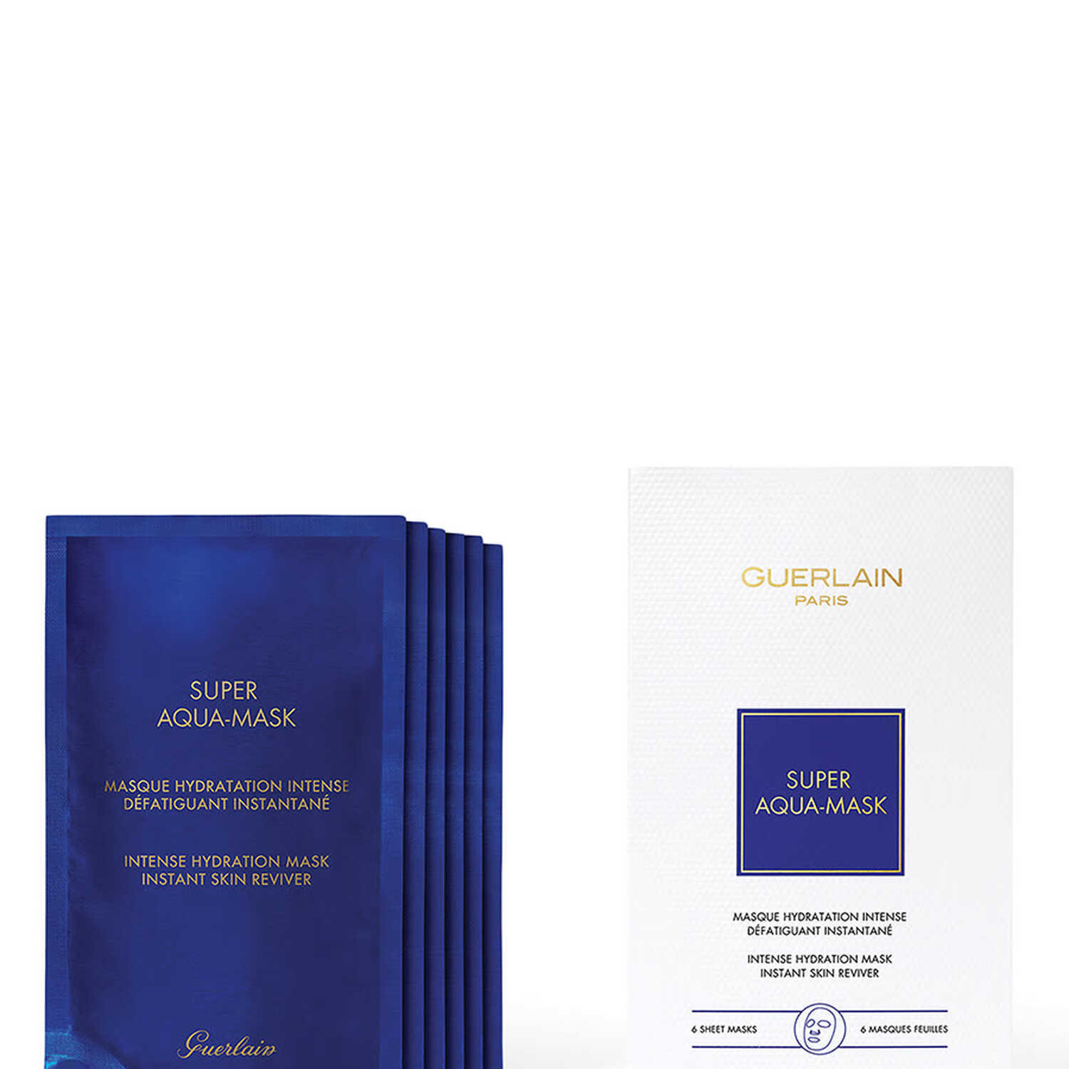 Guerlain Super Aqua Sheet Masks, 6 Pieces