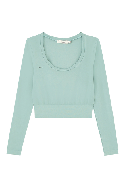 Long Sleeve Cropped Top