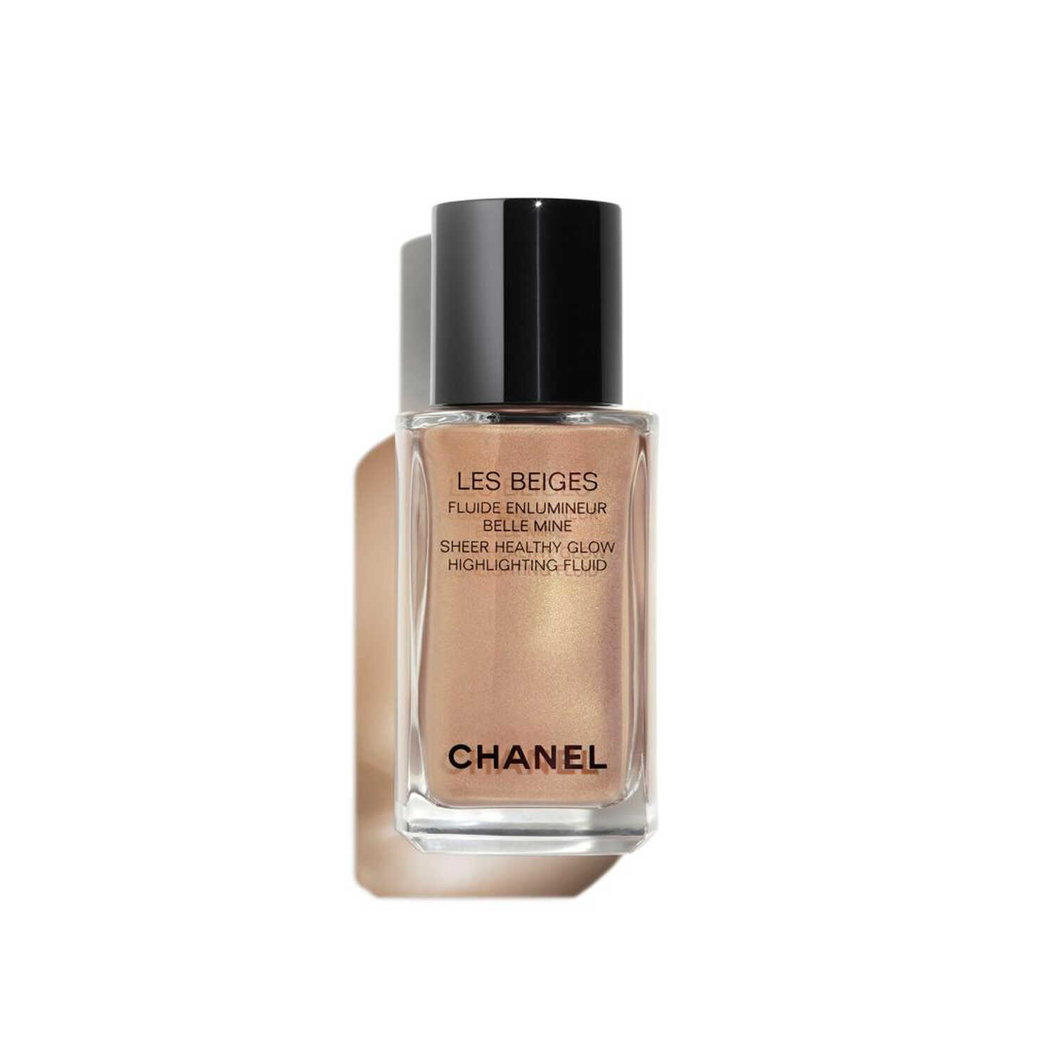 Chanel Les Beiges Highlighting Fluid Sheer Highlighter For A Luminous Healthy Glow Face And Body.