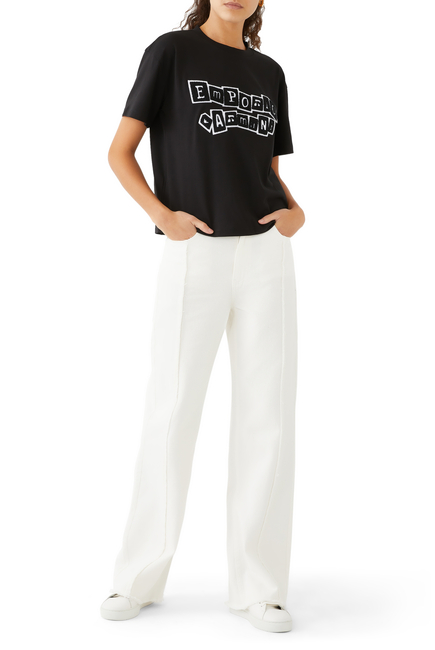 Collage Style Logo T-Shirt