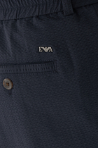 Nylon Seersucker Bermuda Shorts