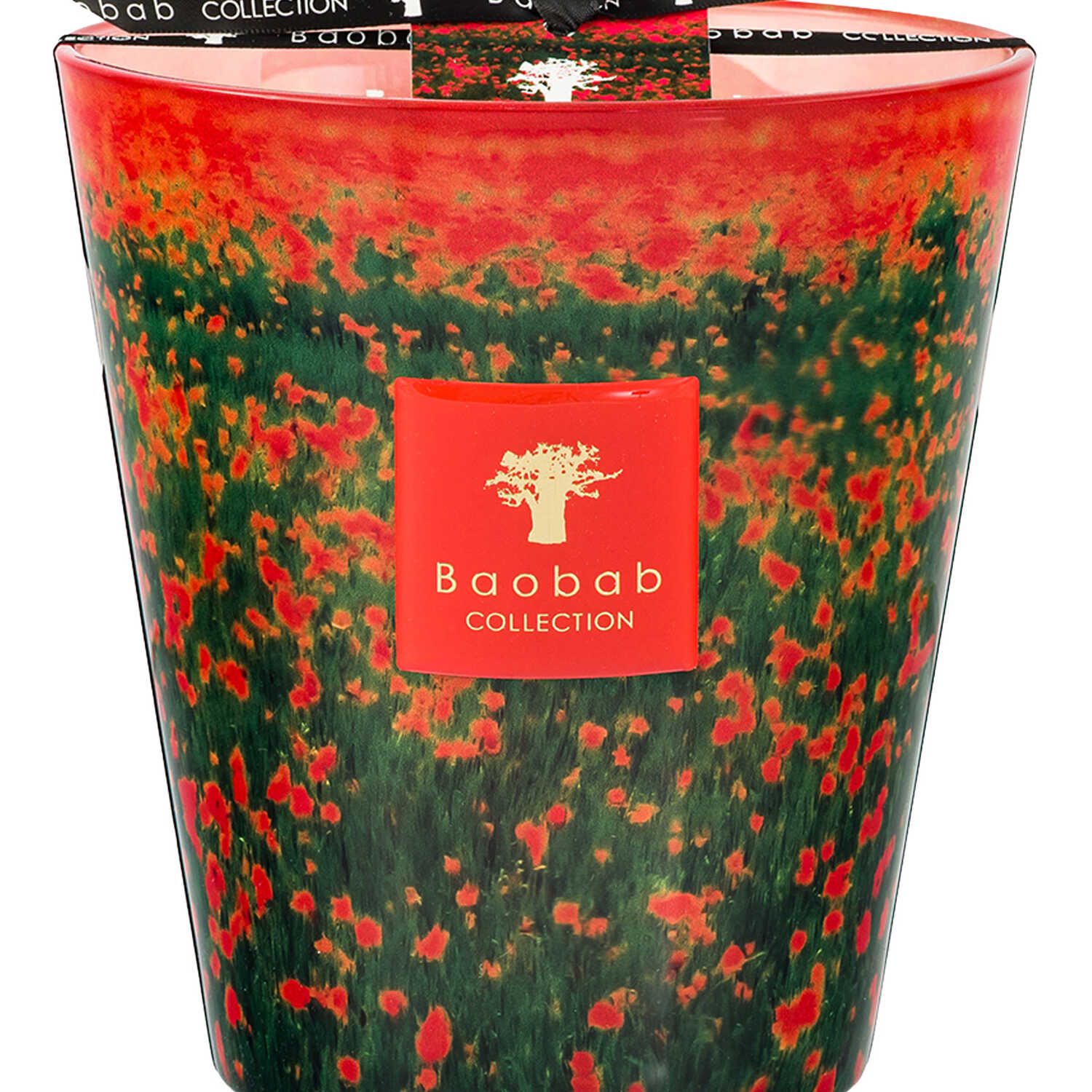 Baobab Collection Arty Flowers Poppies Scented Candle 1000g