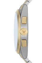 Claudio 43mm Stainless Steel Watch