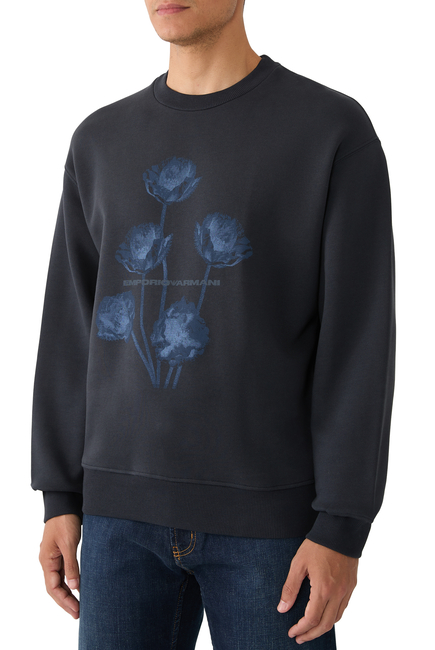 Peace Print Sweatshirt