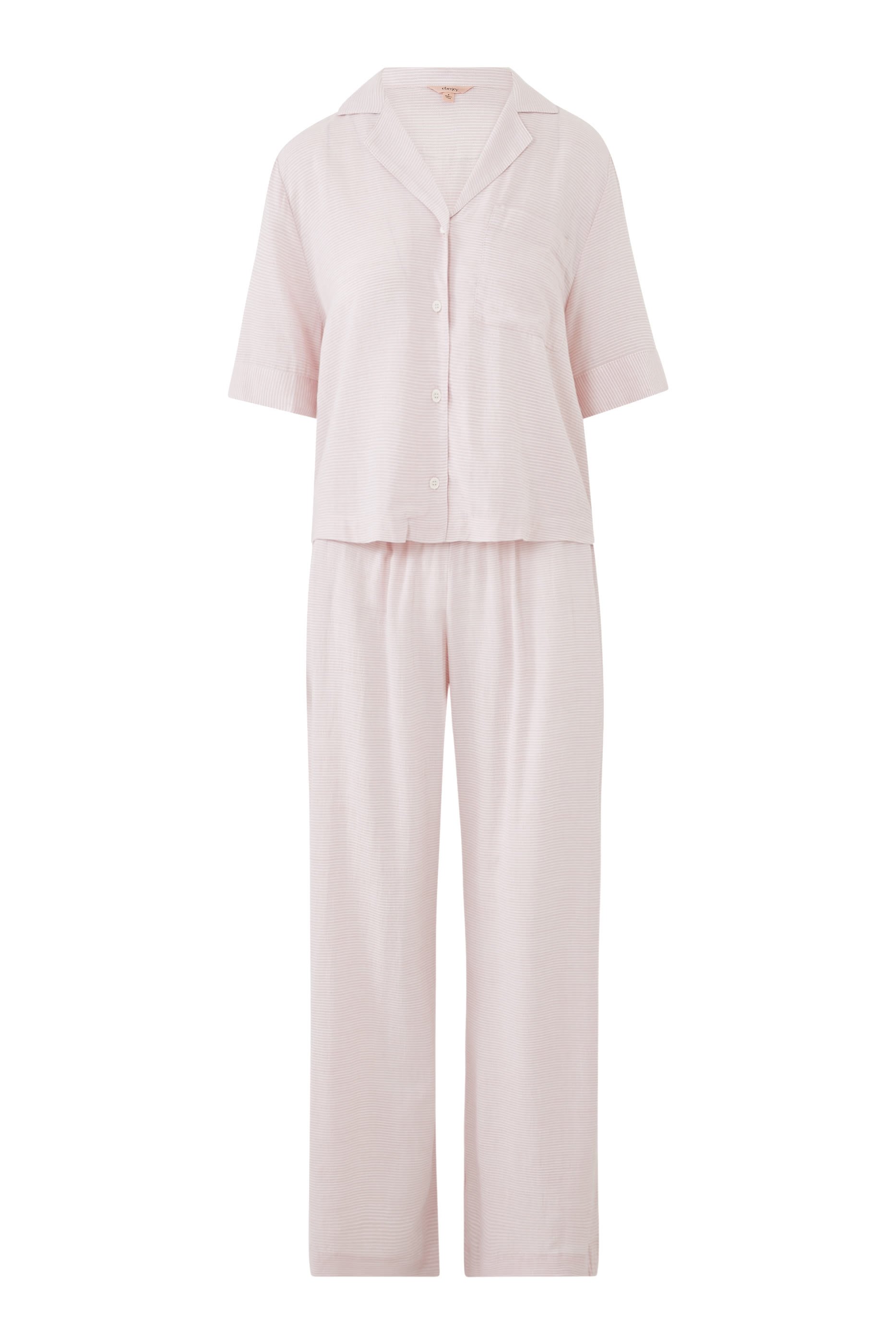 Nautico Relaxed Short Sleeve Pajama Set 