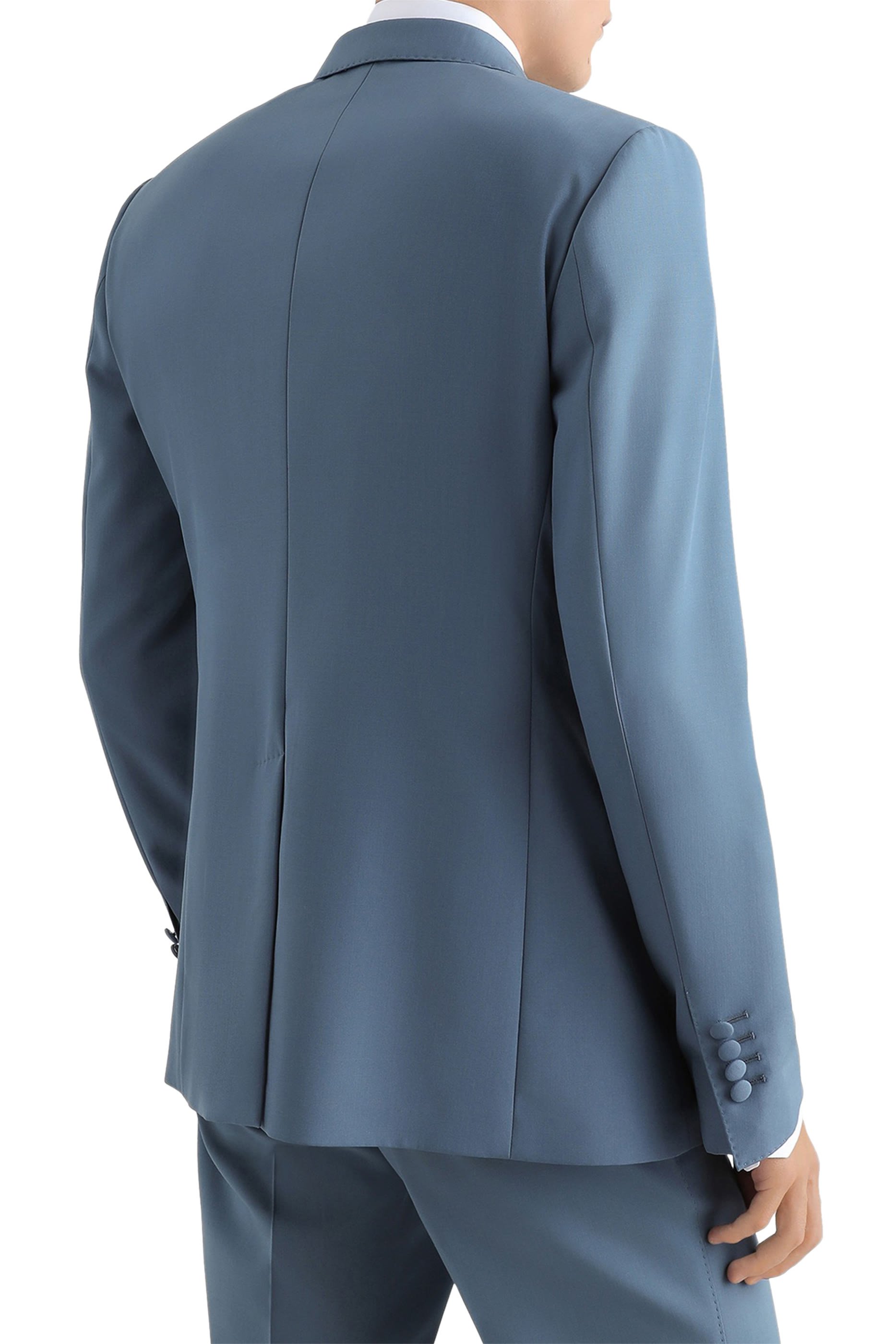 Double-Breasted Wool Trench Coat