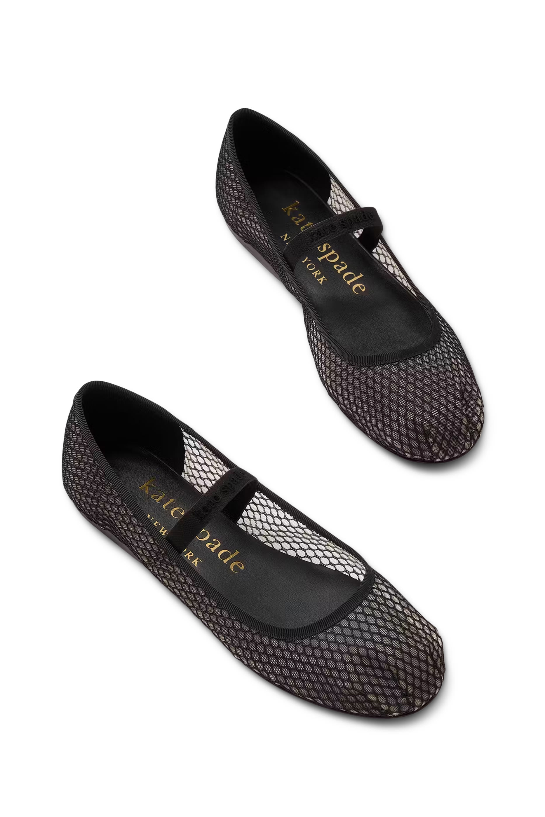 Riley Mesh Mary Jane Ballet Flats