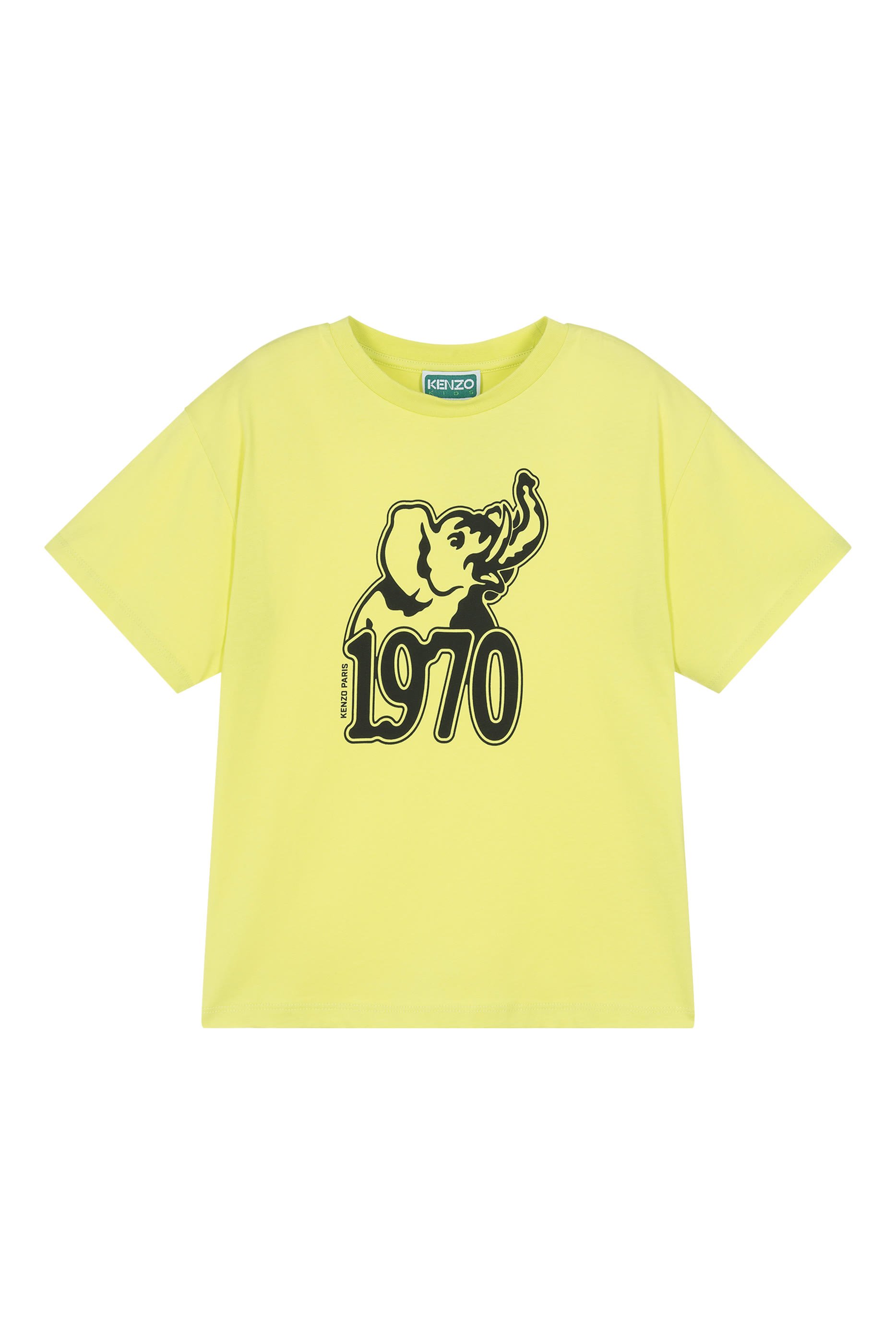 Kids 1970 Logo Cotton T-Shirt