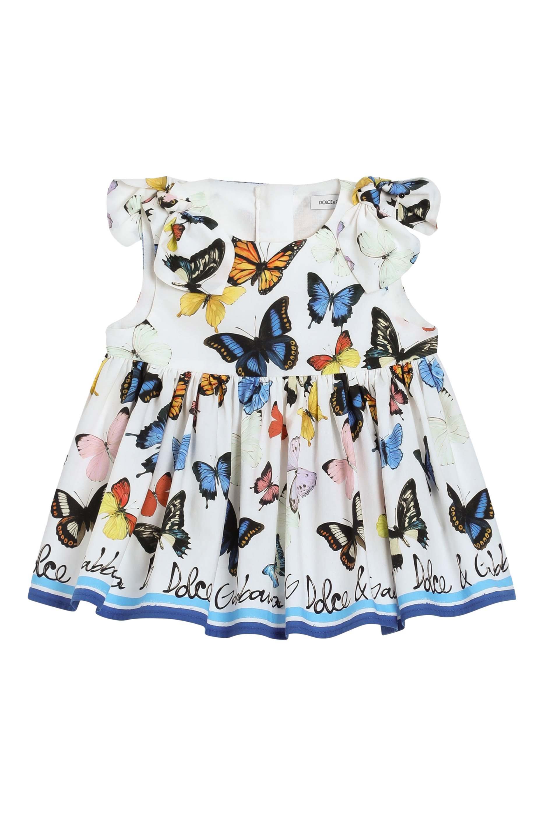 Kids All-Over Butterfly Print Dress