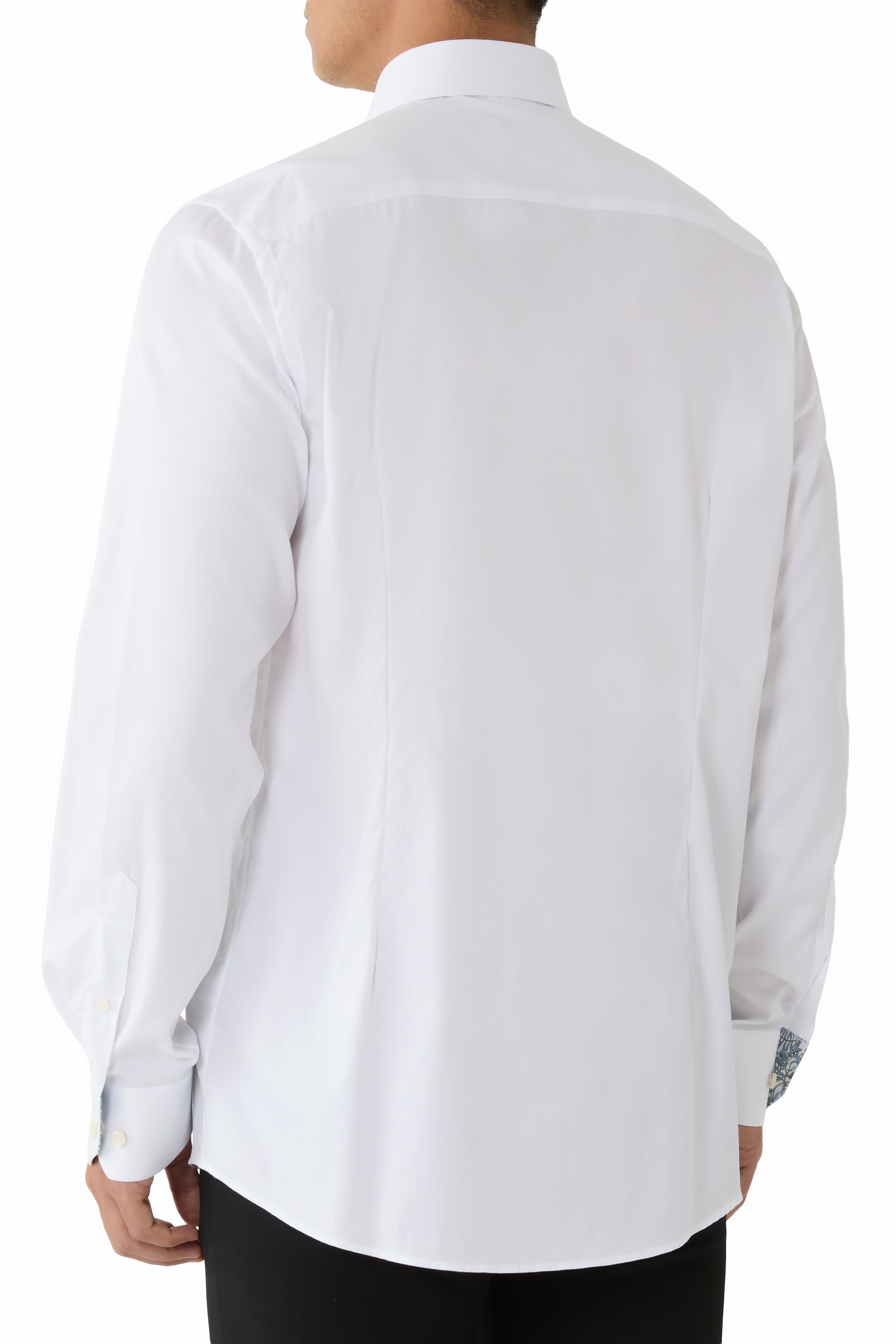 Floral Effect Signature Twill Shirt