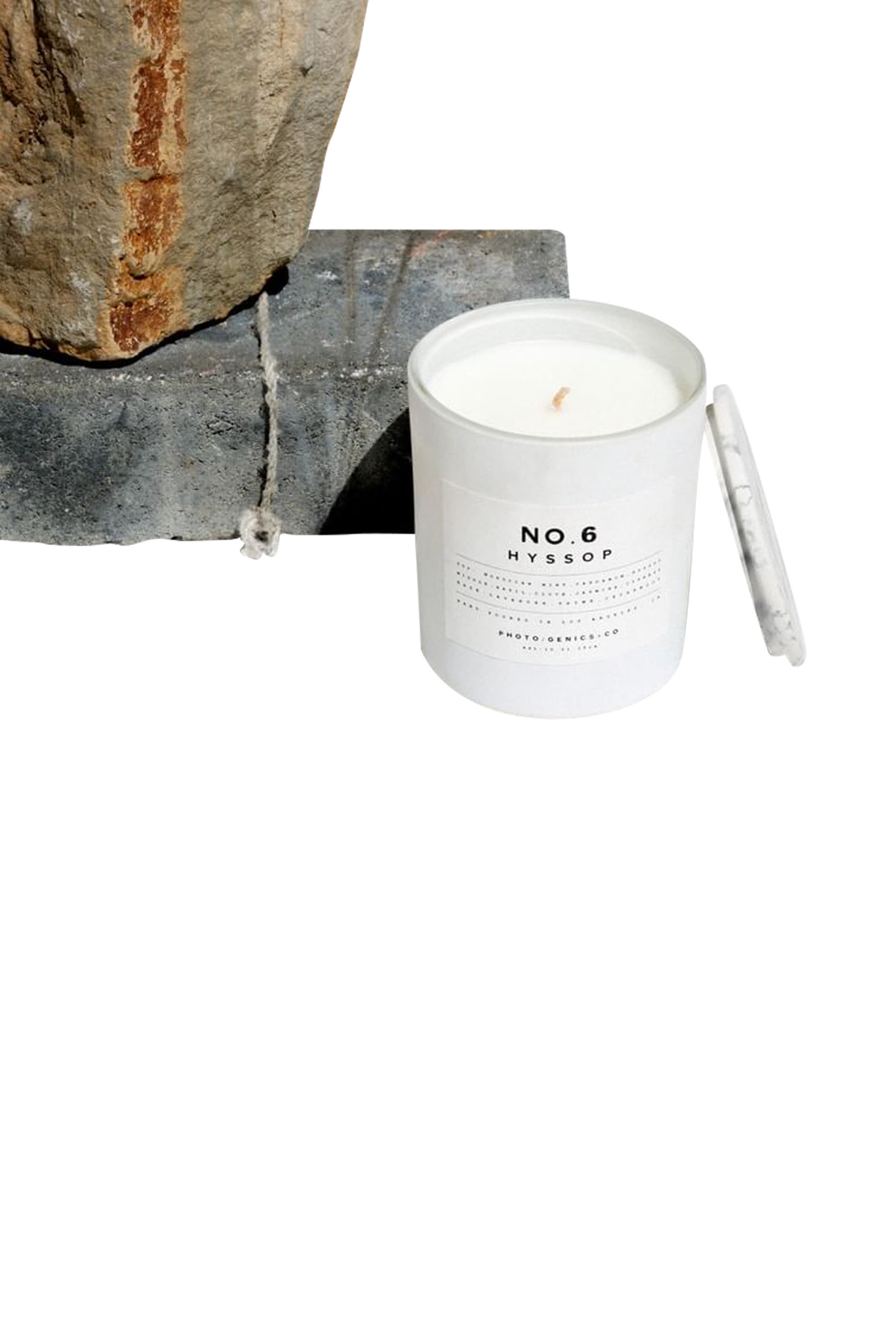 6 Glass Candle (Hyssop)