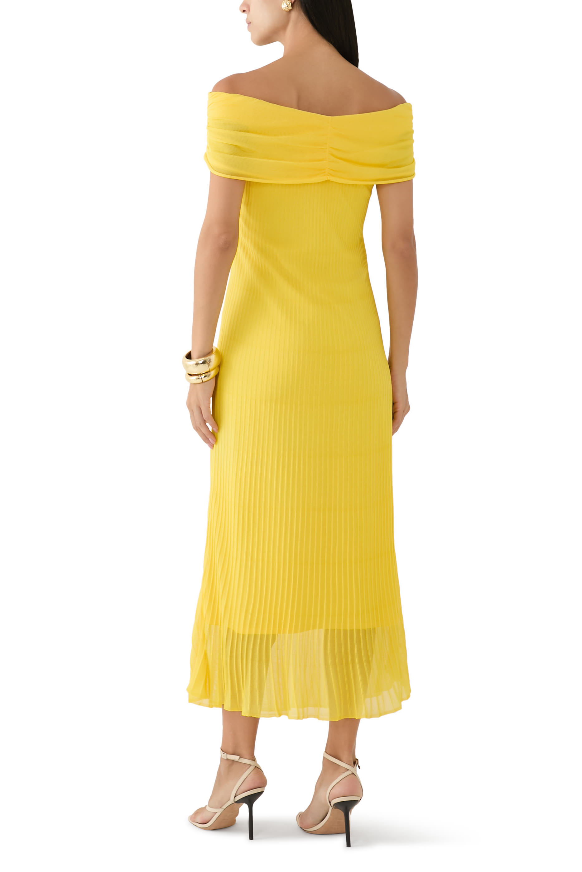Laurelle Off Shoulder Maxi Dress