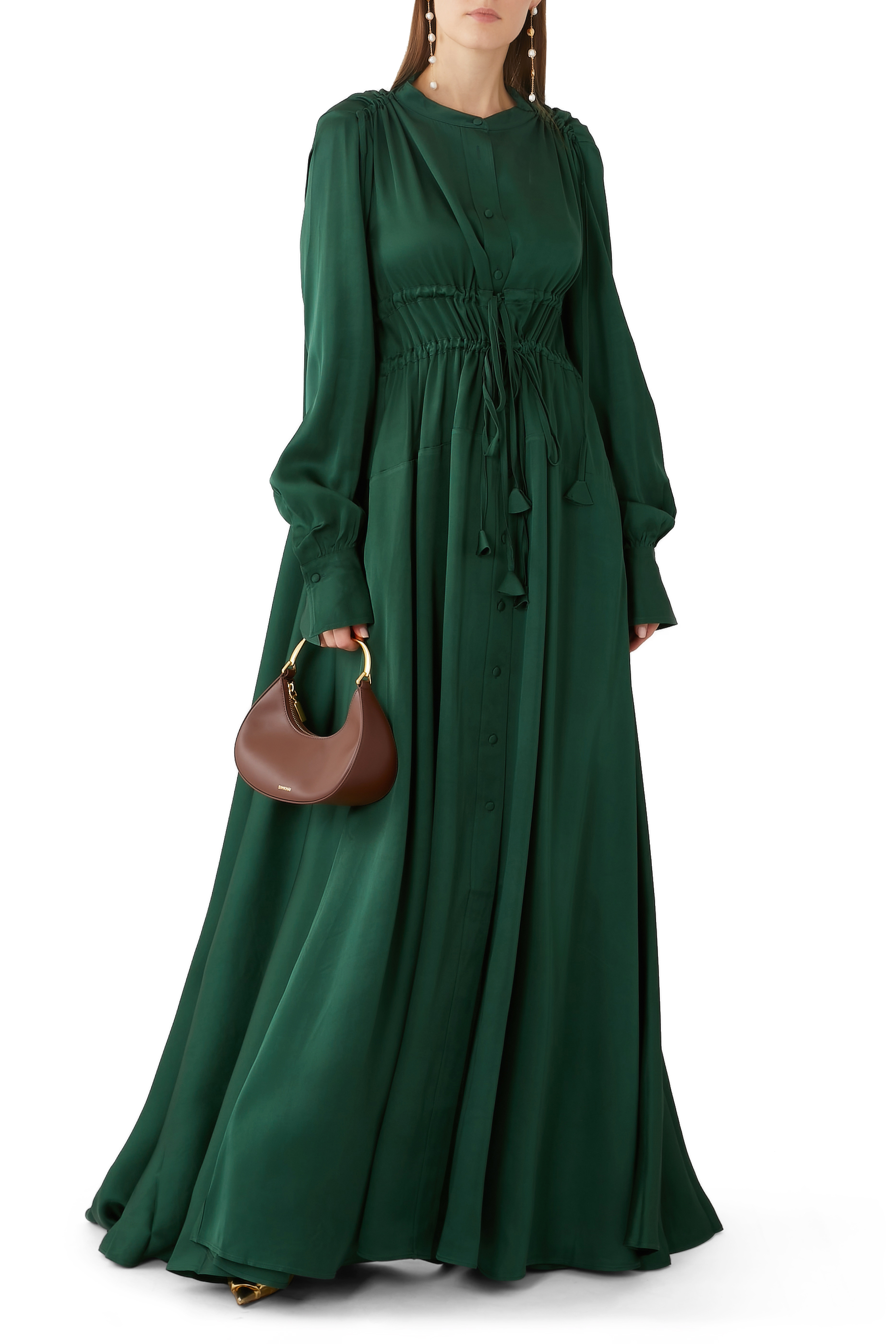 Nixi Twist Handle Hobo Bag