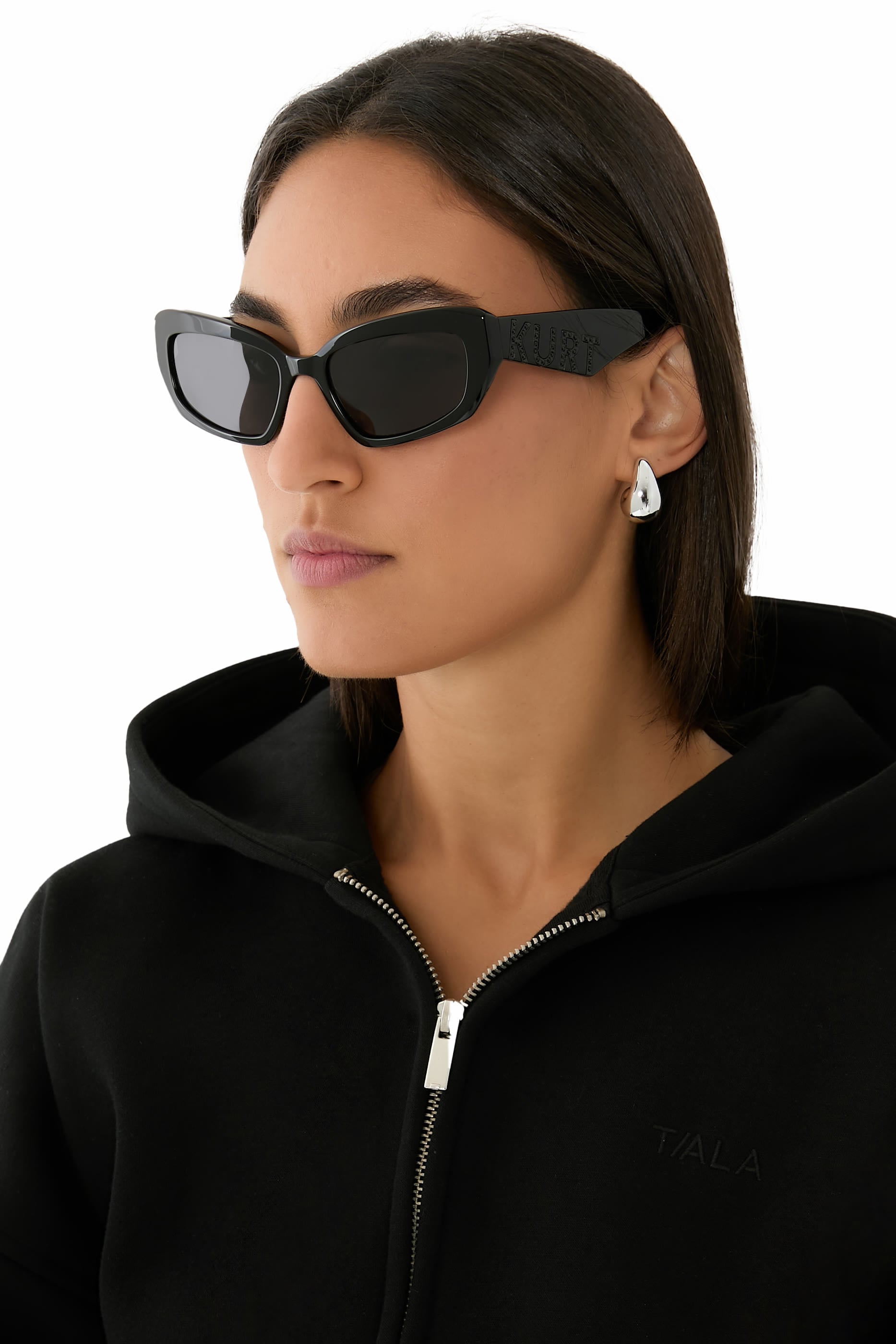 Logo Cat-Eye Sunglasses