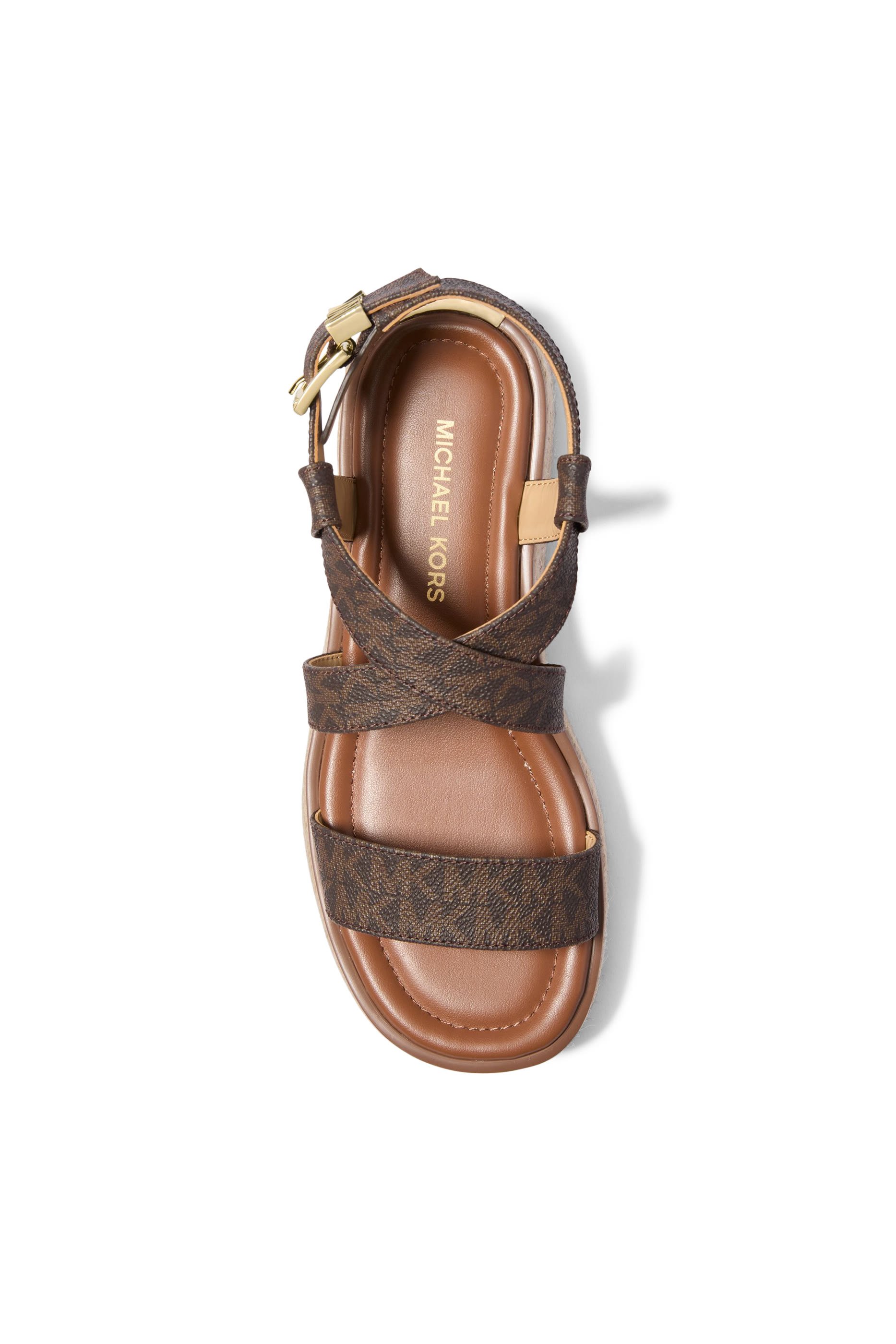 Lynn Signature Logo Platform Espadrille Sandals