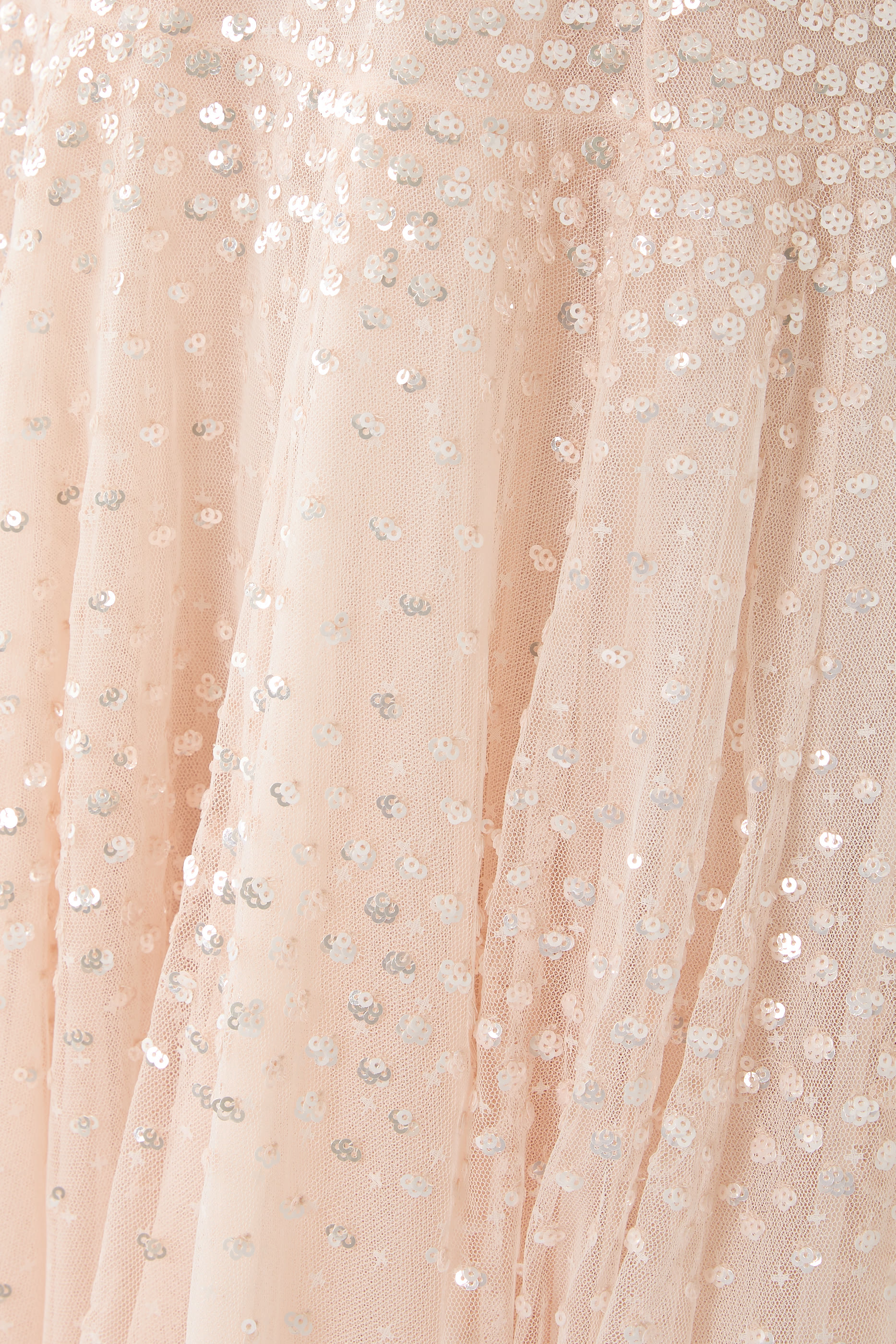 Sunrise Sequin Sweetheart Ankle Gown