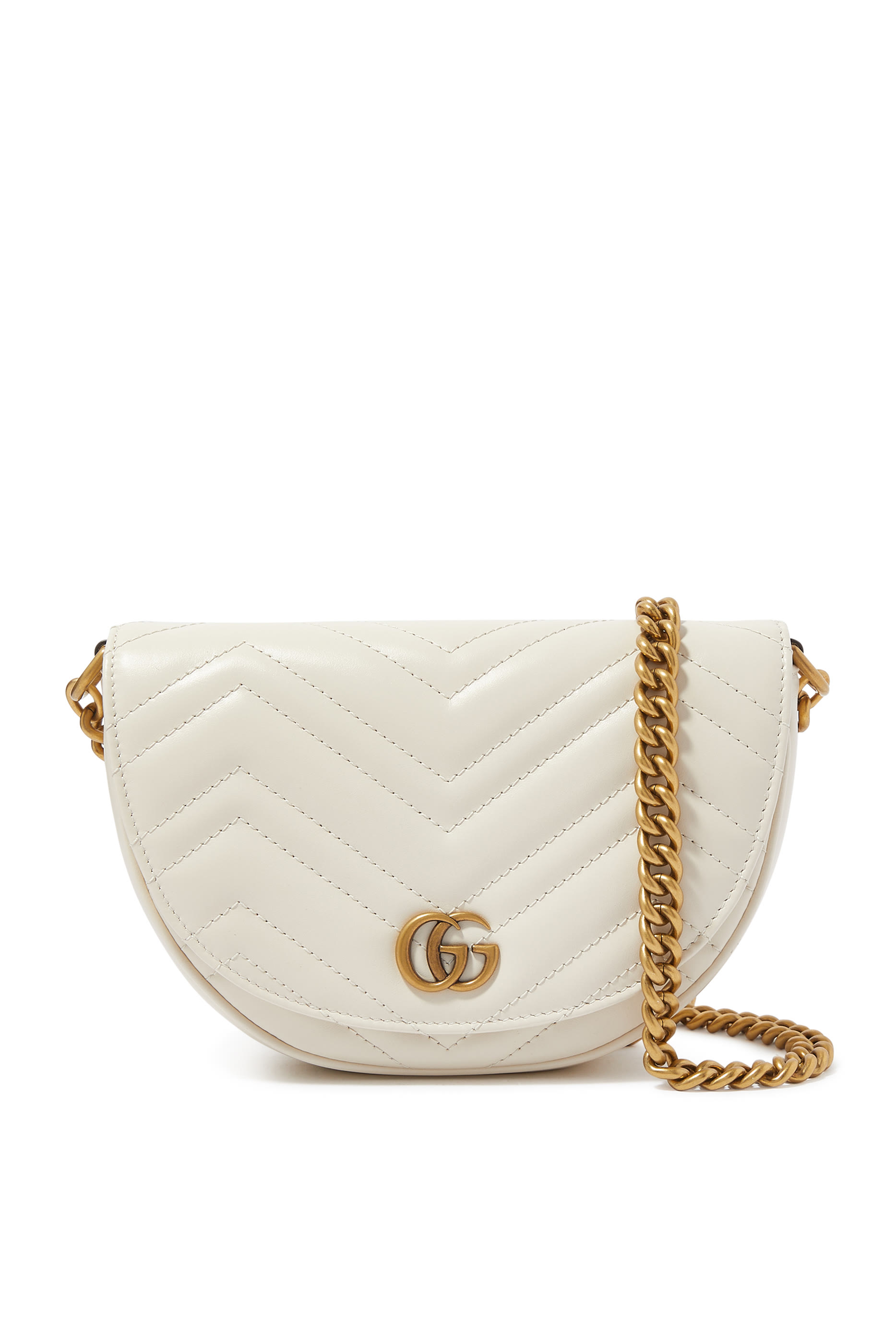 GG Marmot Matelass&eacute; Chain Mini Bag