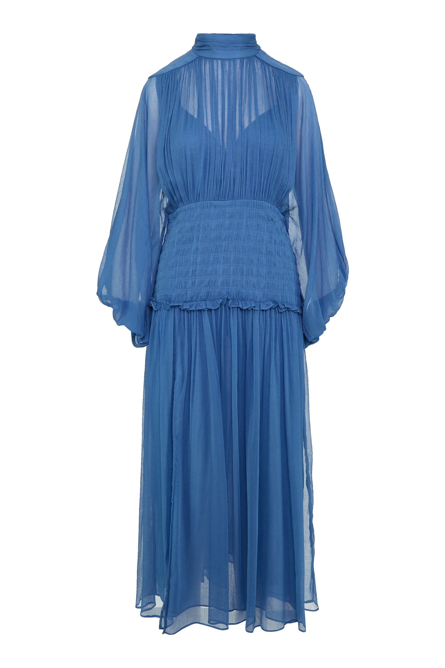 Buy Shona Joy Noemi Long Sleeve Ruched Midi Dress for Womens ...