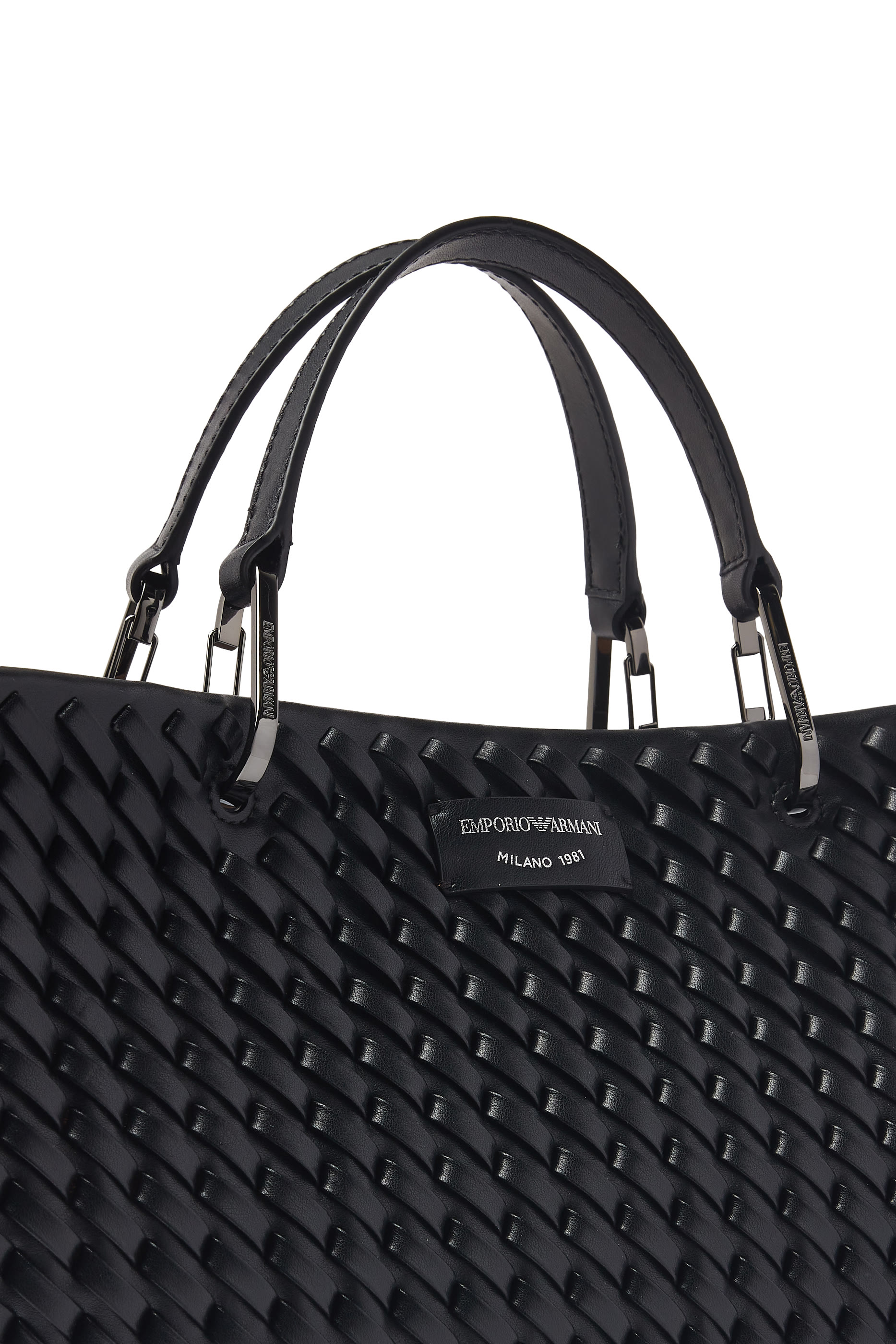 My EA Intertwined Shopper Bag