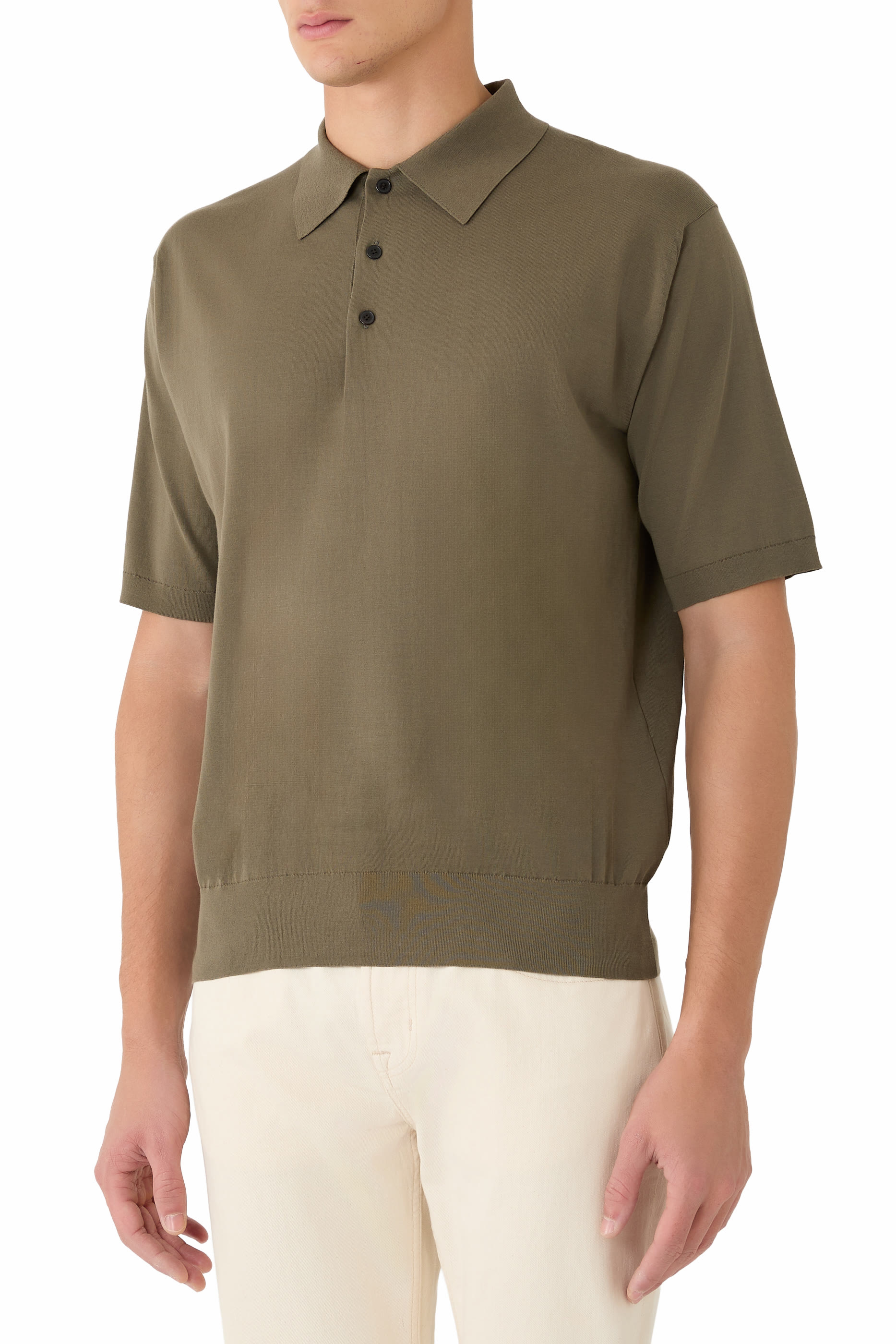 High Gauge Knit Polo