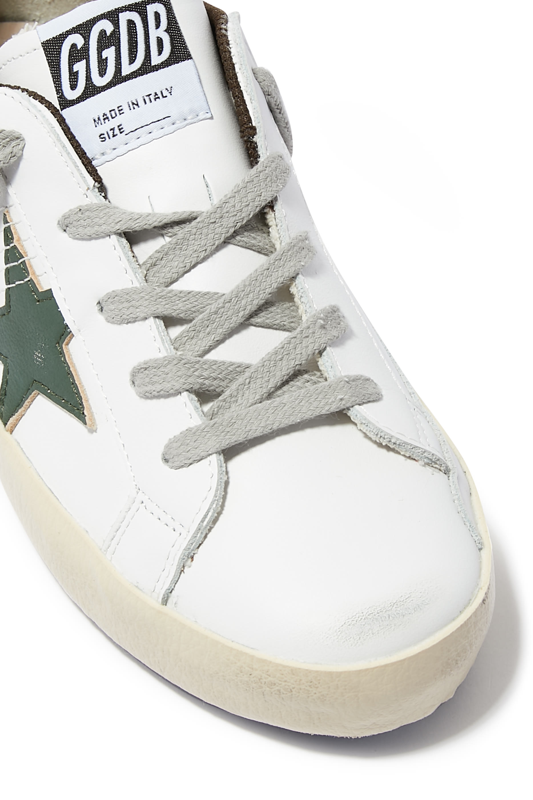 Kids Super Star Leather Sneakers