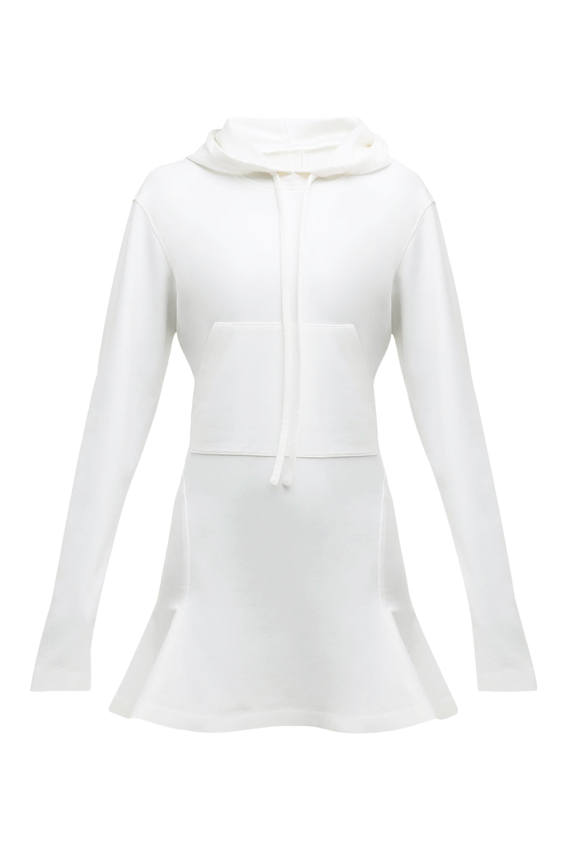 Hooded Fishtail Mini Dress