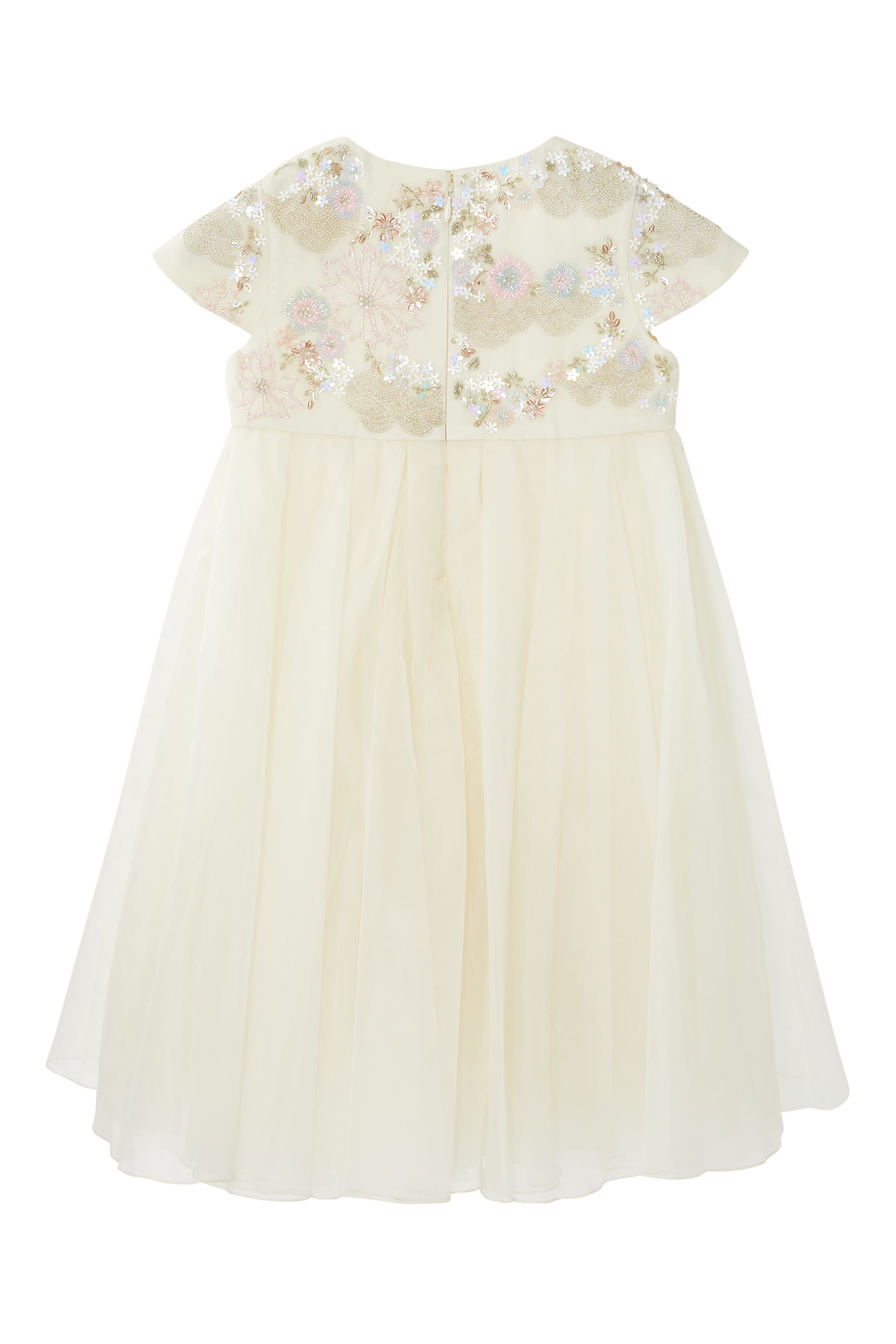 Buy Maison Ava Delphine Flared Cape Dress for Online | Bloomingdale's UAE