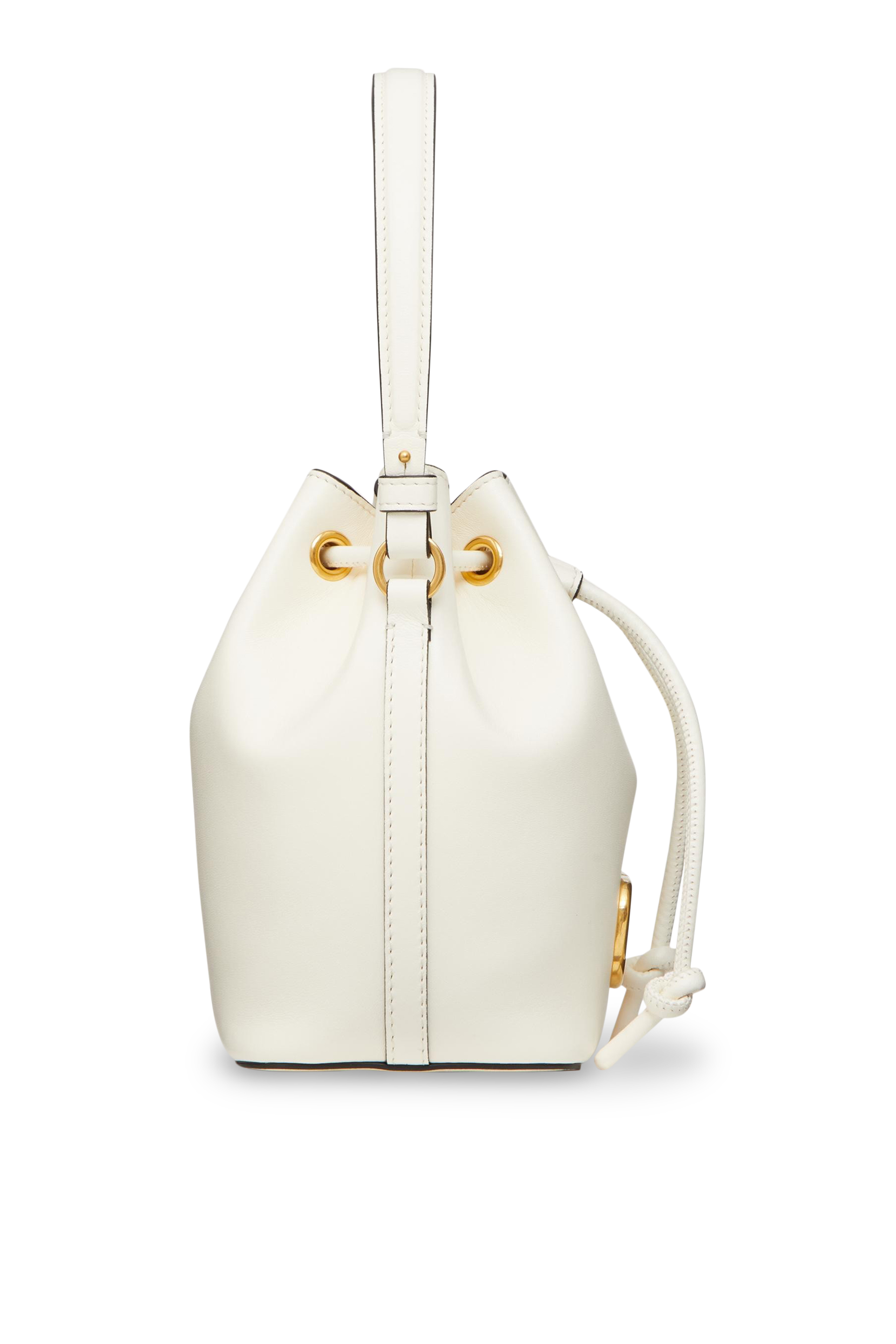 VLogo Mini Canvas Bucket Bag