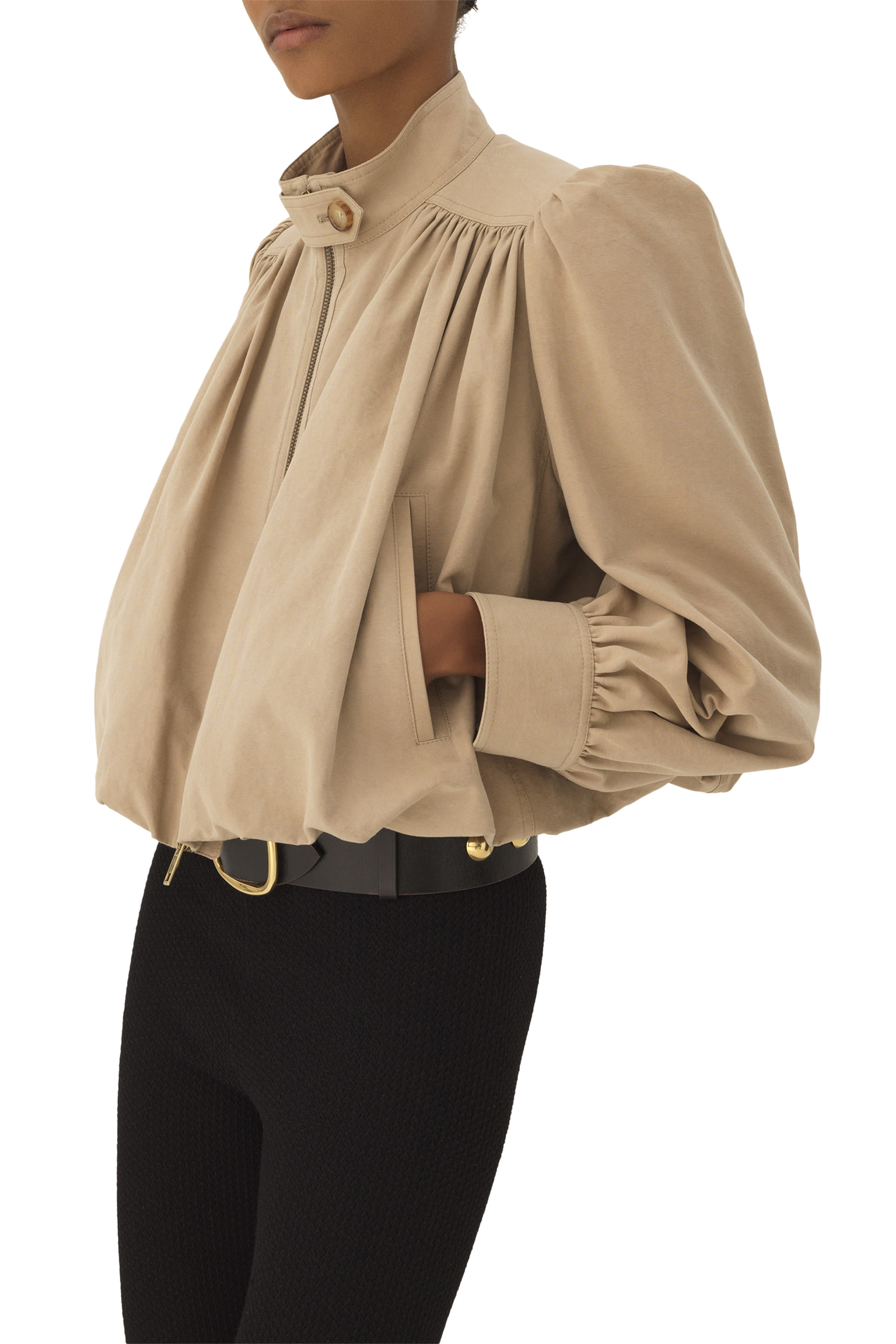  Gathered Boule Jacket 