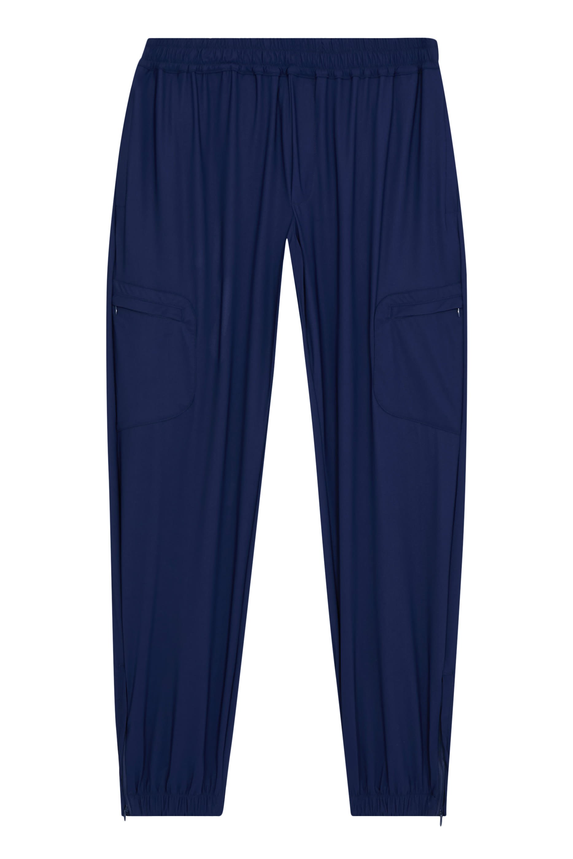 Patch-Pocket Stretch Trousers