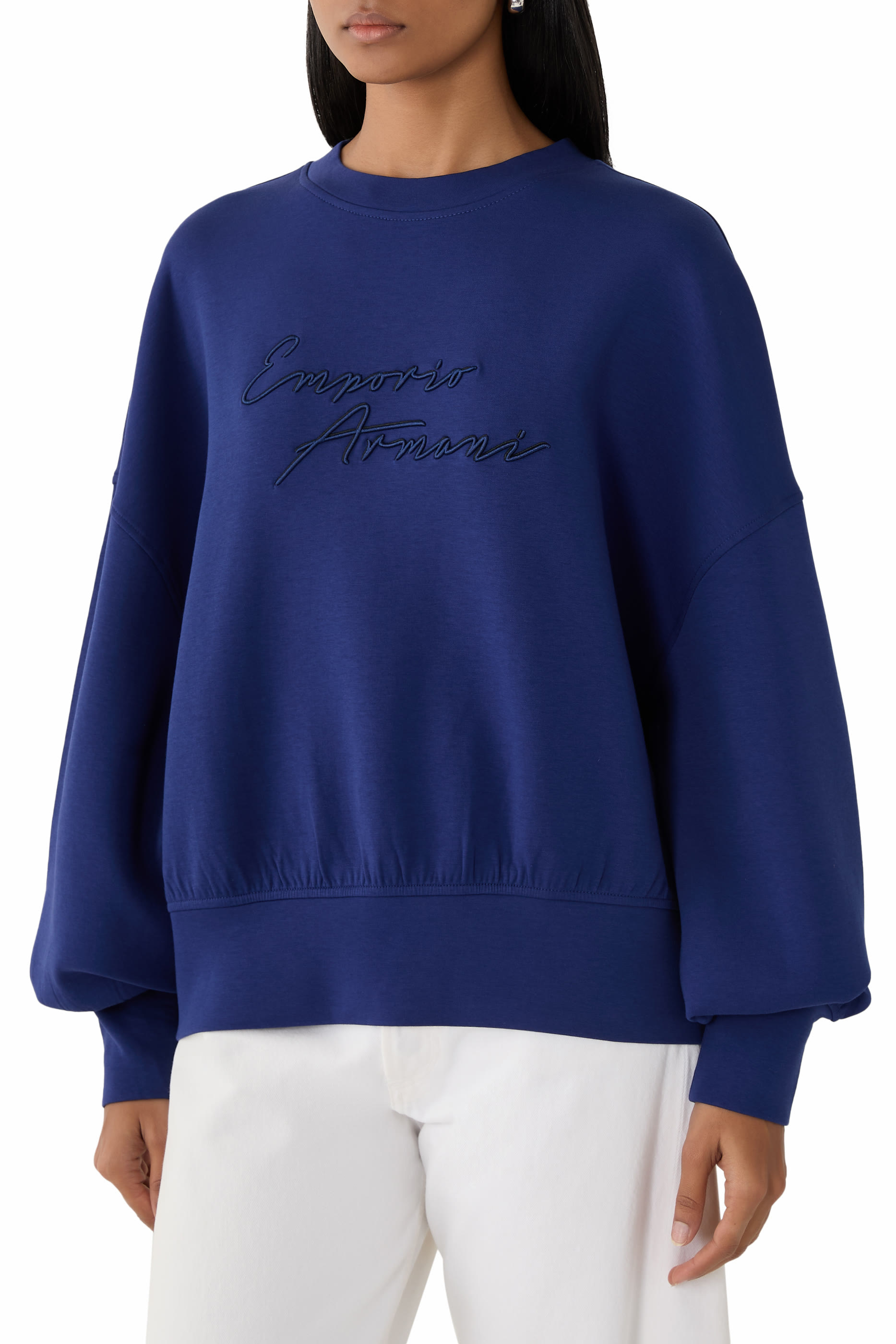  Logo Jersey Sweatshirt