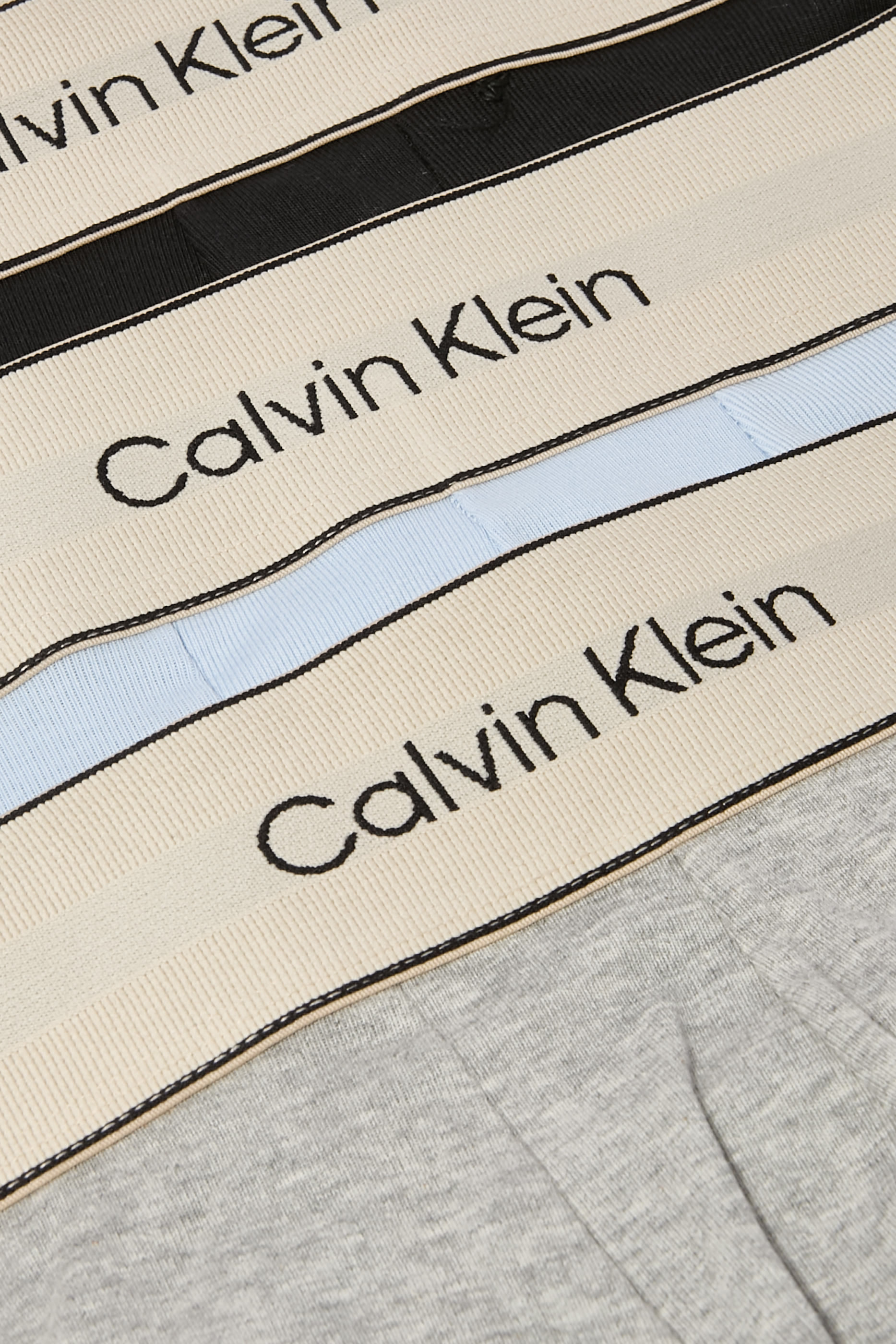 Cotton Stretch Trunks, Set of 3