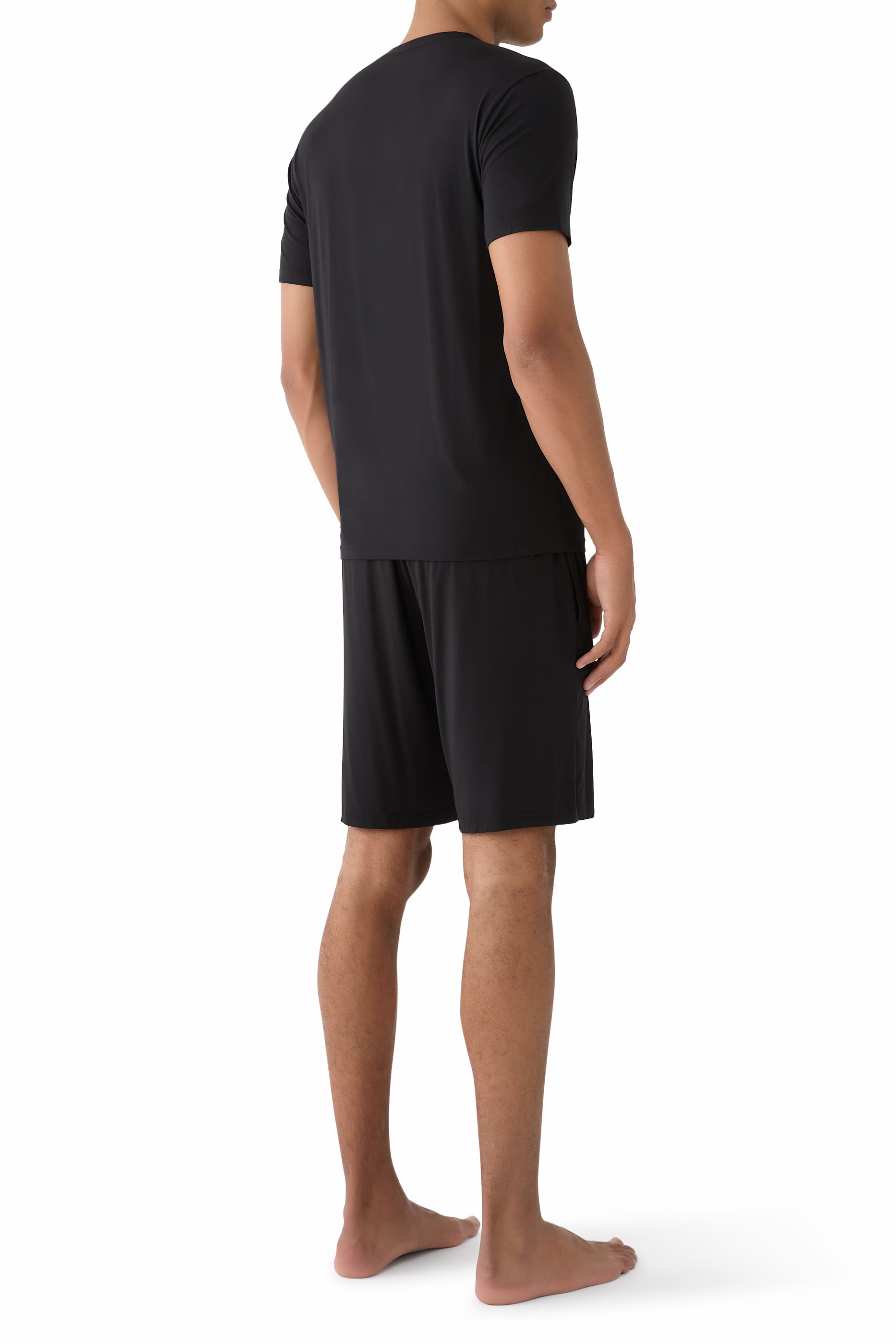 Pajama Shirt and Shorts Set