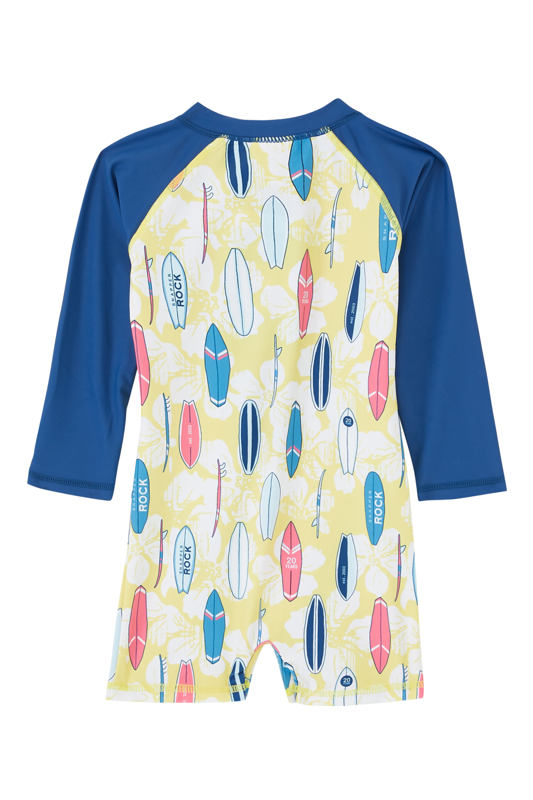 Kids Rock The Board Long Sleeve Sunsuit