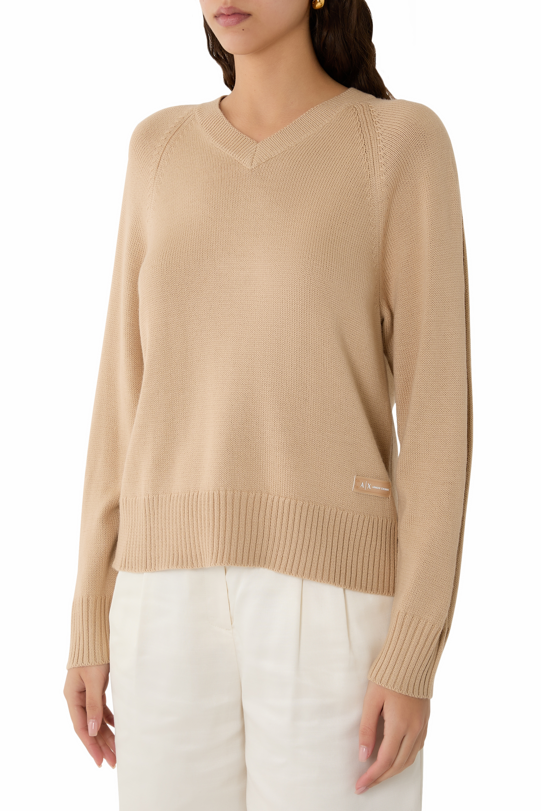 Cozy Lab V-Neck Jumper