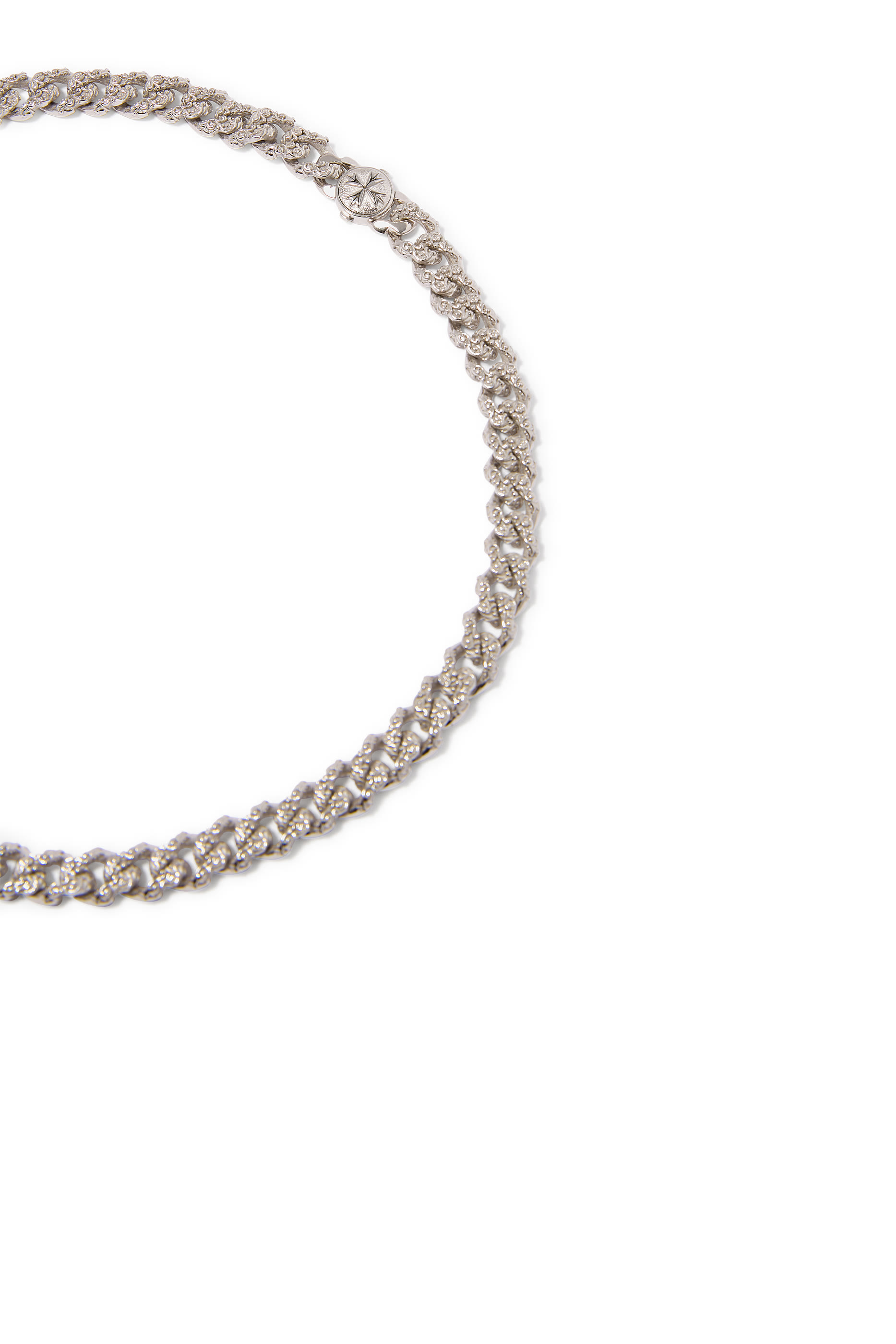 Flourish Chain Necklace, Sterling Silver