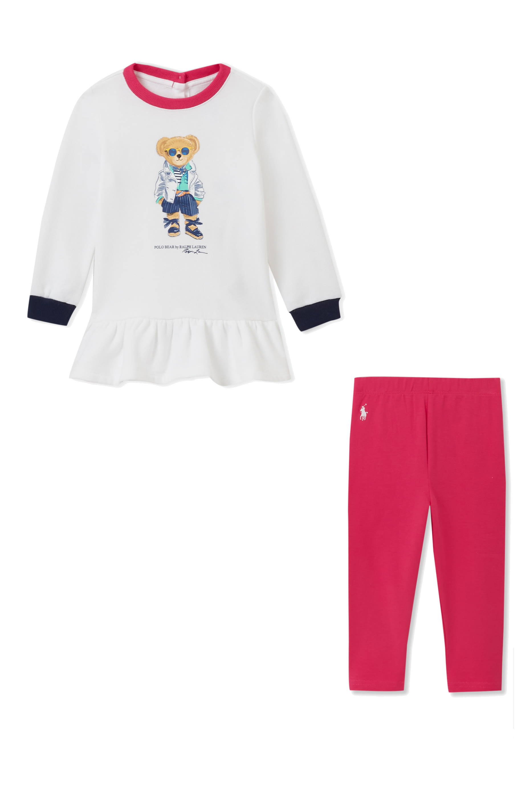 Kids Bear Leggings And Top Set