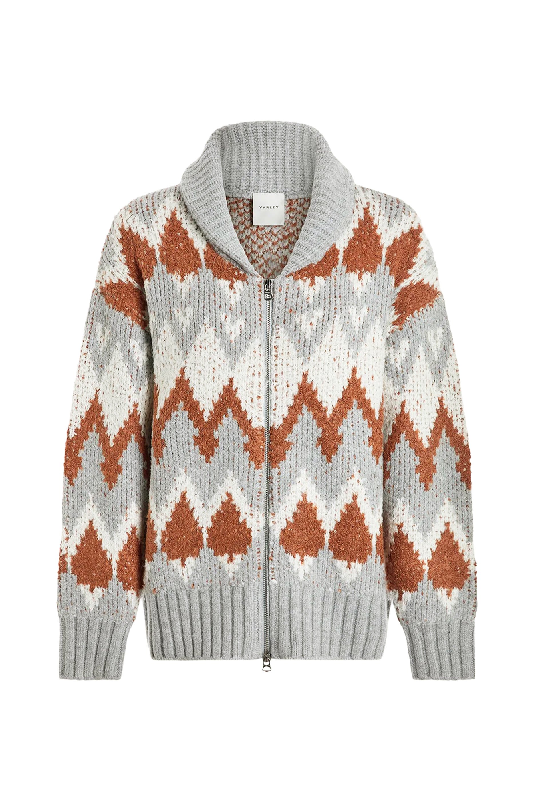 Brockley Jacquard Knit Jacket 