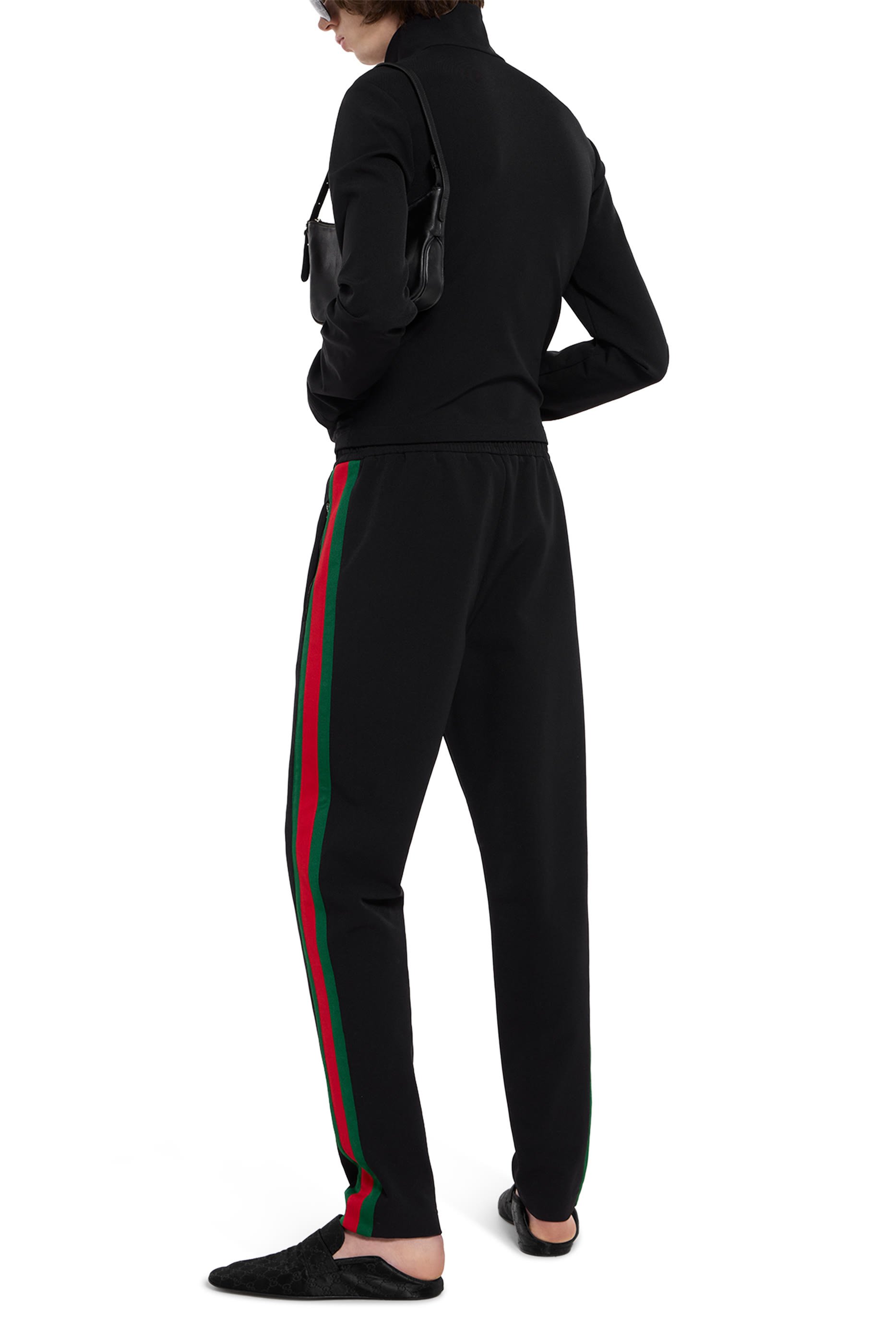 Stretch Nylon Sportswear Pants with Web