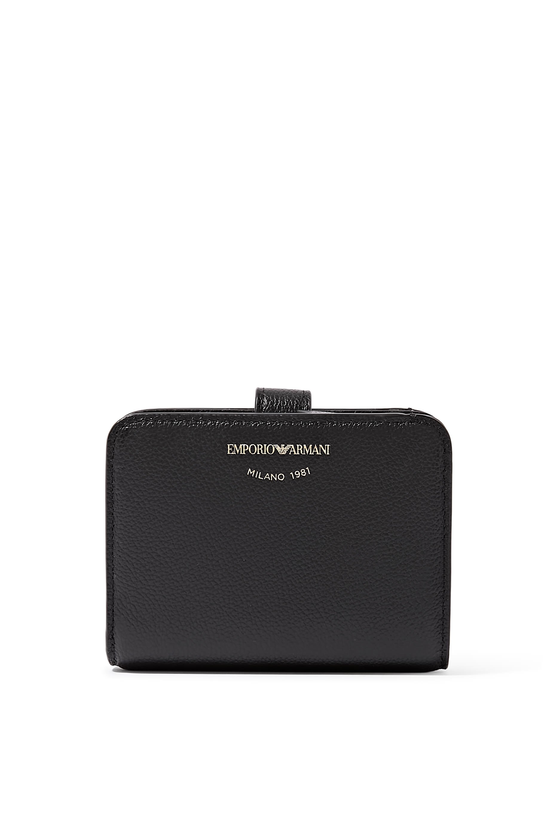 Logo Tumbled Leather Mini Bag