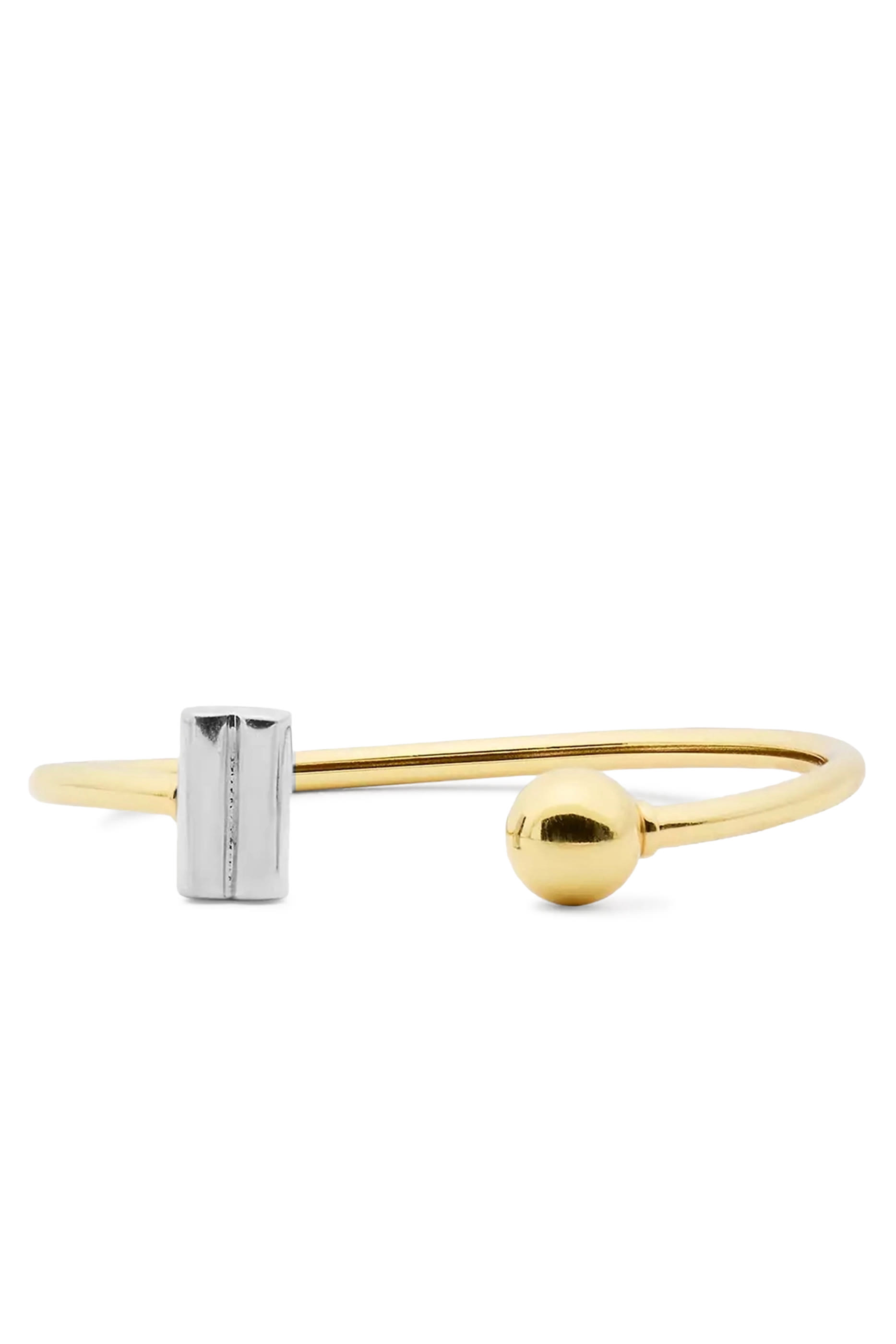 Geo Pop Flex Cuff Bracelet, Metal